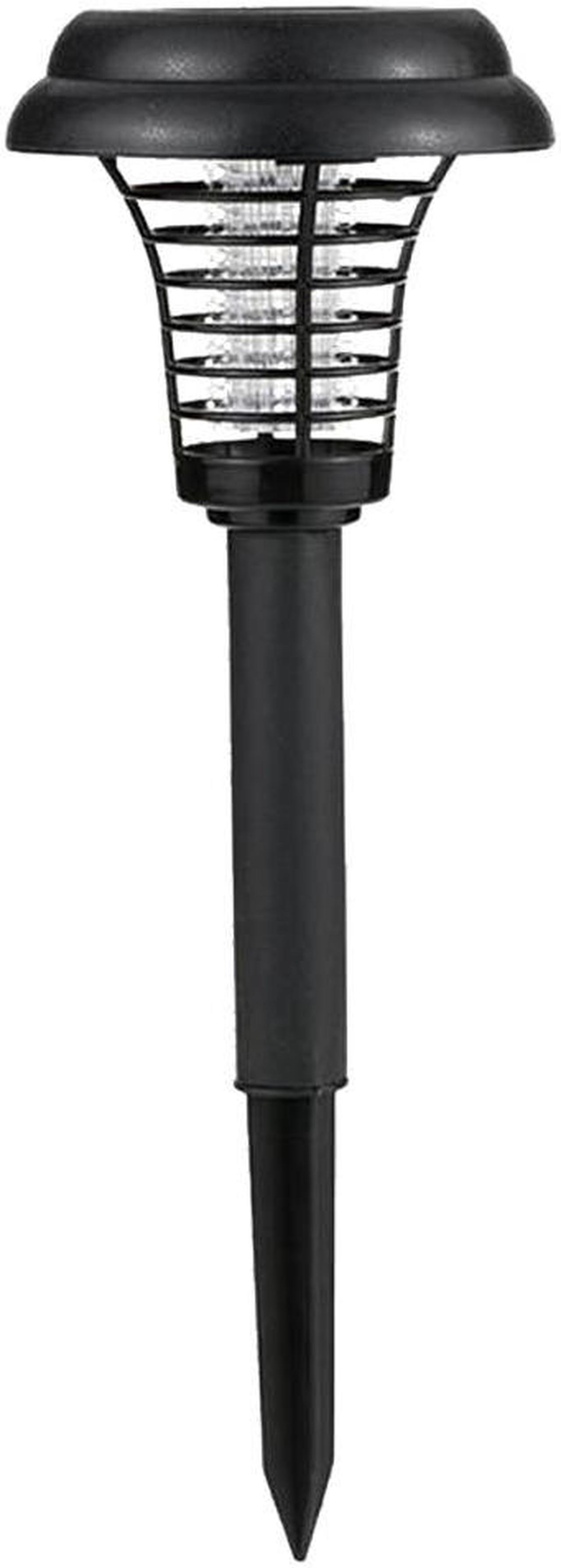 Alt view image 3 of 5 - Solar-Powered LED Light with UV Bug Zapper - Pack of 2