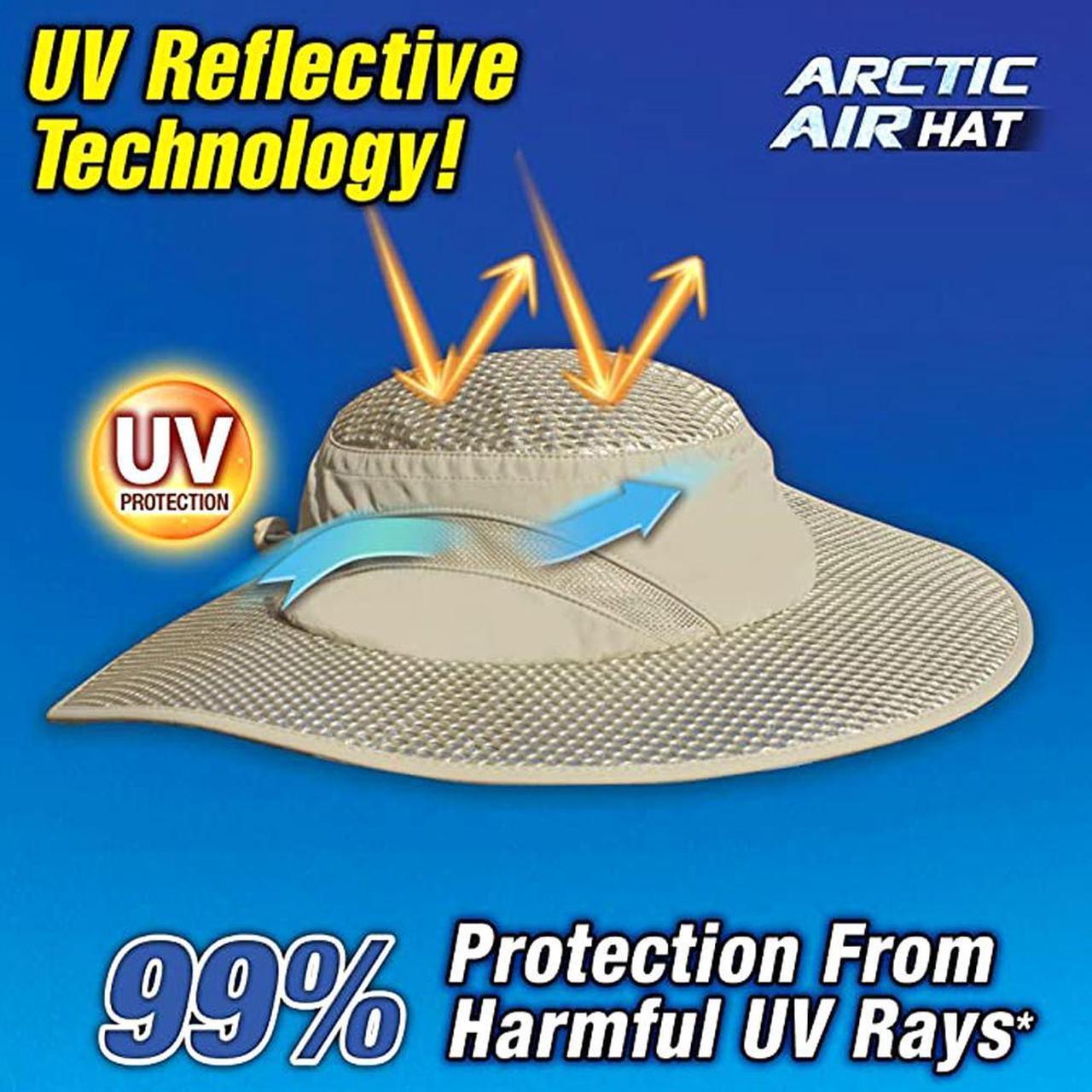 Alt view image 3 of 4 - Arctic Hat - Evaporative Cooling Hat with UV Protection