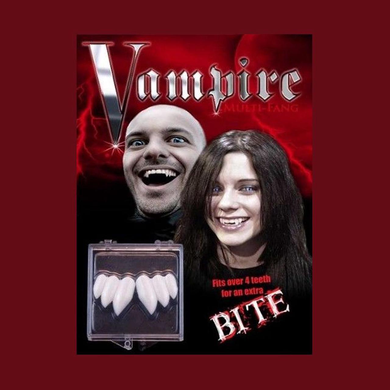 Alt view image 7 of 7 - Billy Bob Teeth 10049 Multi Vampire Fangs Fake Teeth