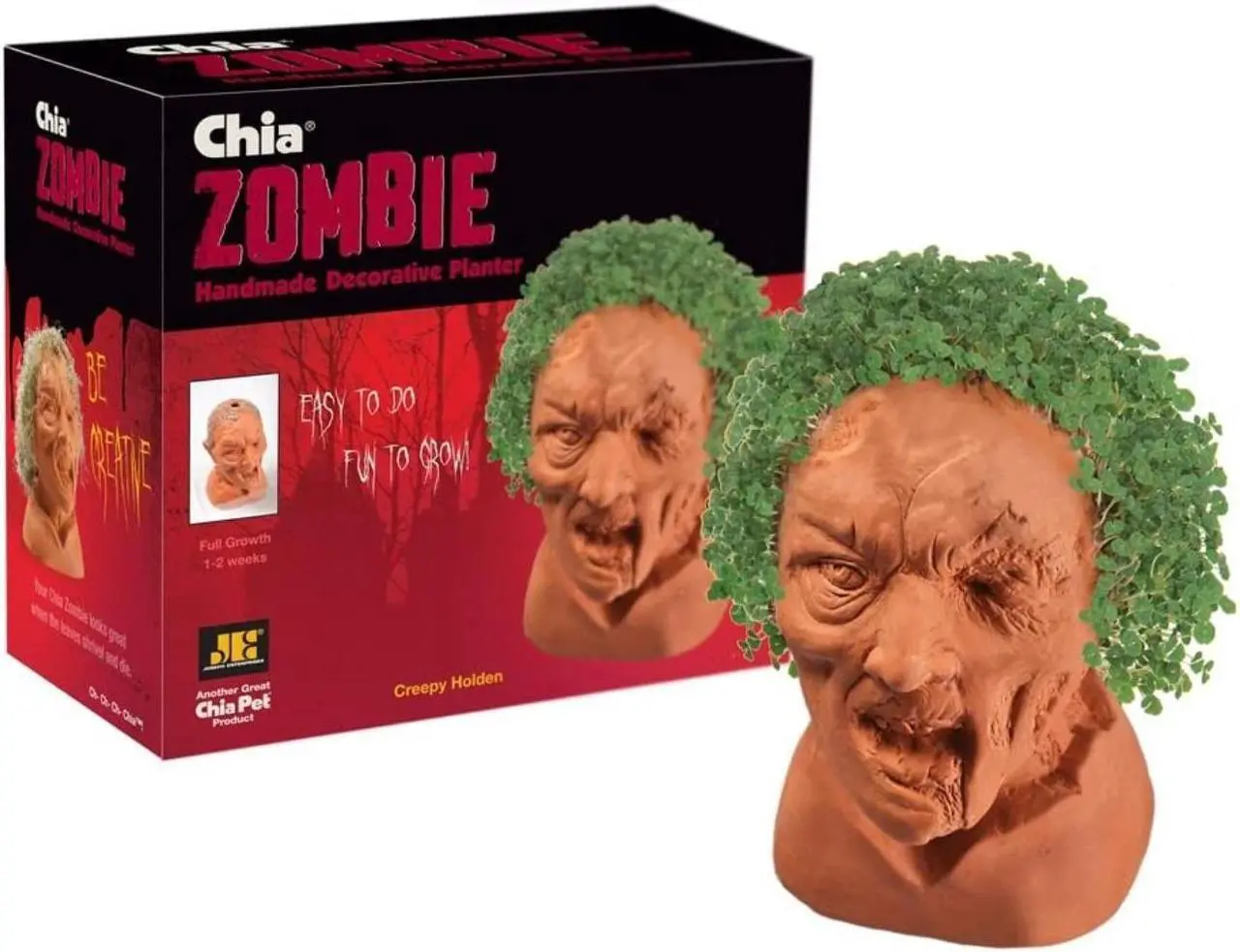 Main image of Chia Pet Planter - Zombie - Creepy Holden