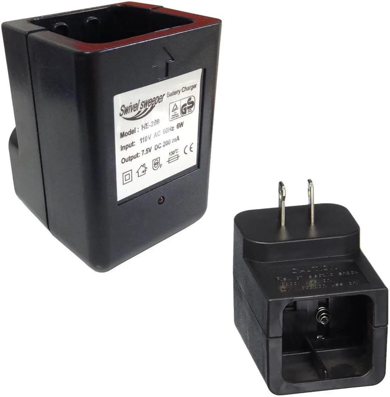 Alt view image 5 of 5 - Wall Charger for All Cordless Swivel Sweepers Batteries
