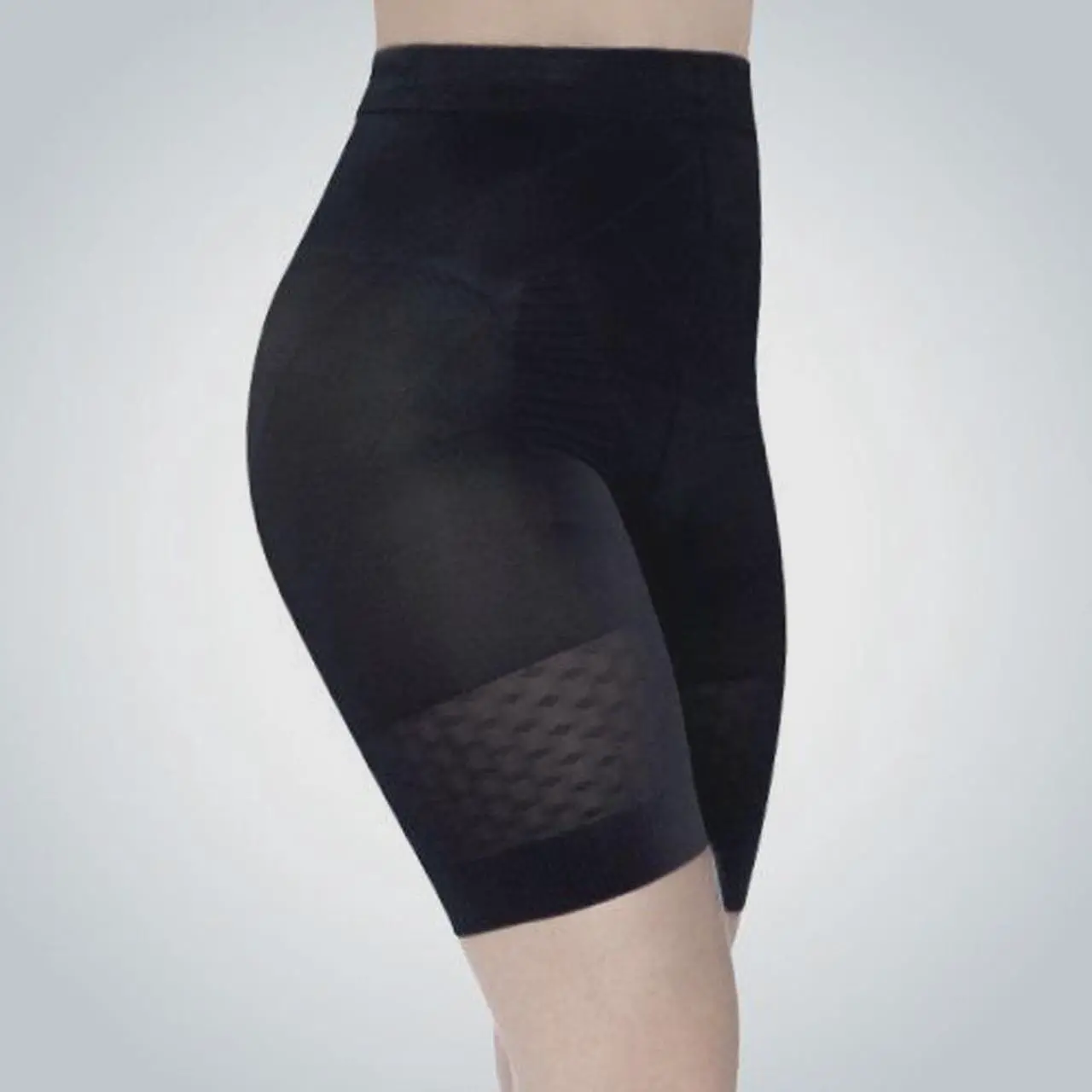 Alt view image 5 of 5 - Comfia Shapewear Shorts - Seamless Comfort and Slimming Support (Medium, Black)