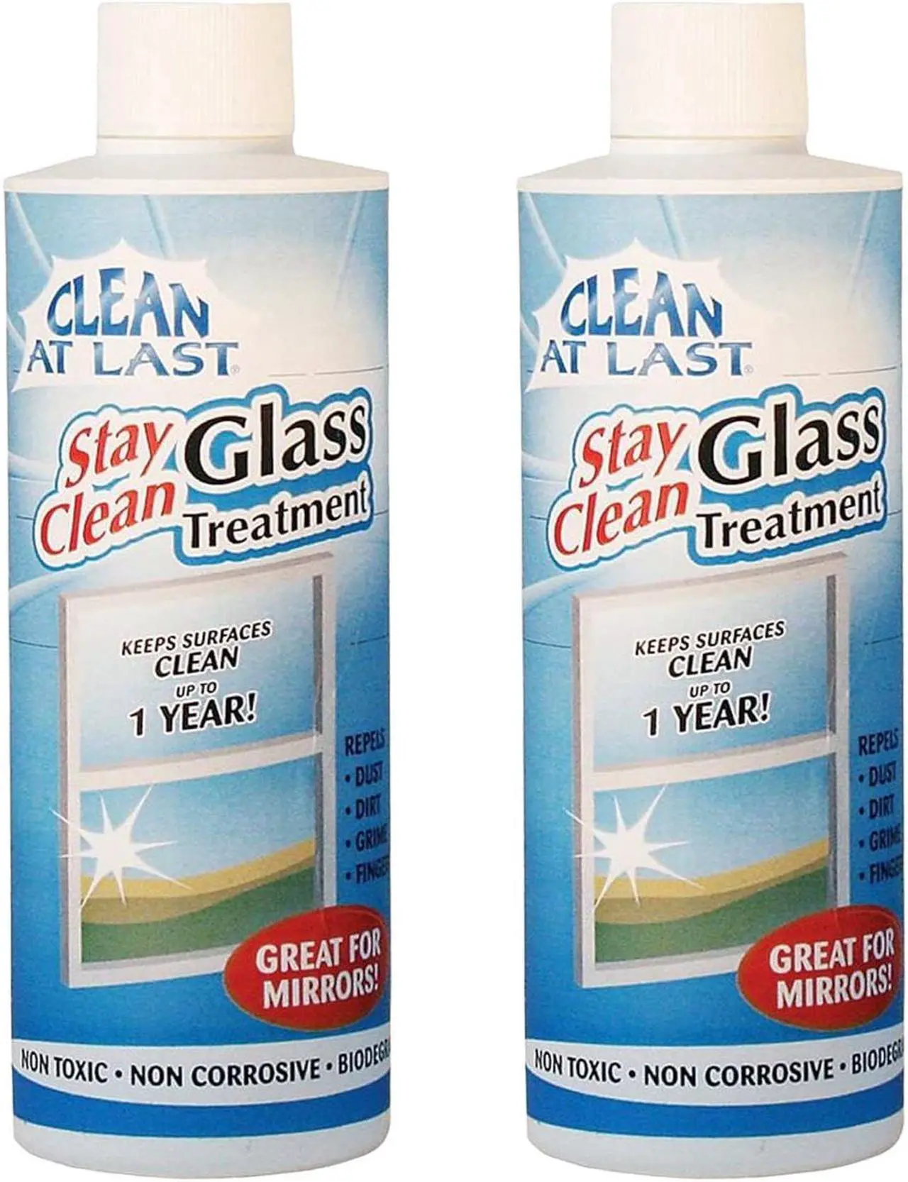 Alt view image 2 of 2 - Clean At Last Glass Treatment, 8 ounces
