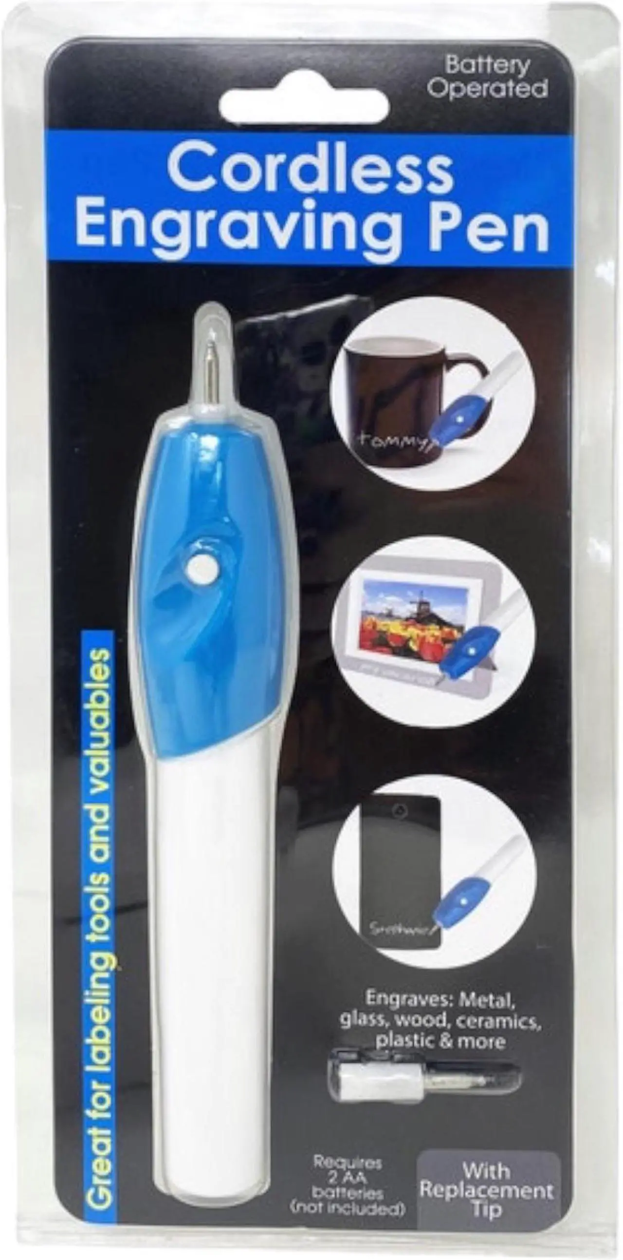 Alt view image 7 of 7 - Battery Operated Engraving Pen