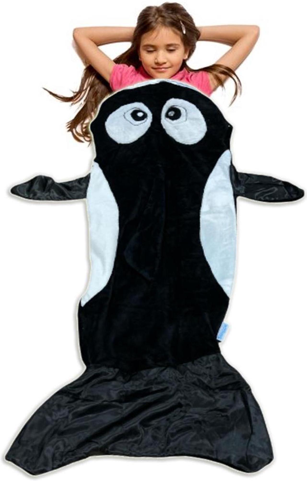 Alt view image 3 of 6 - Snuggie Tails Blanket - Whale - Deluxe