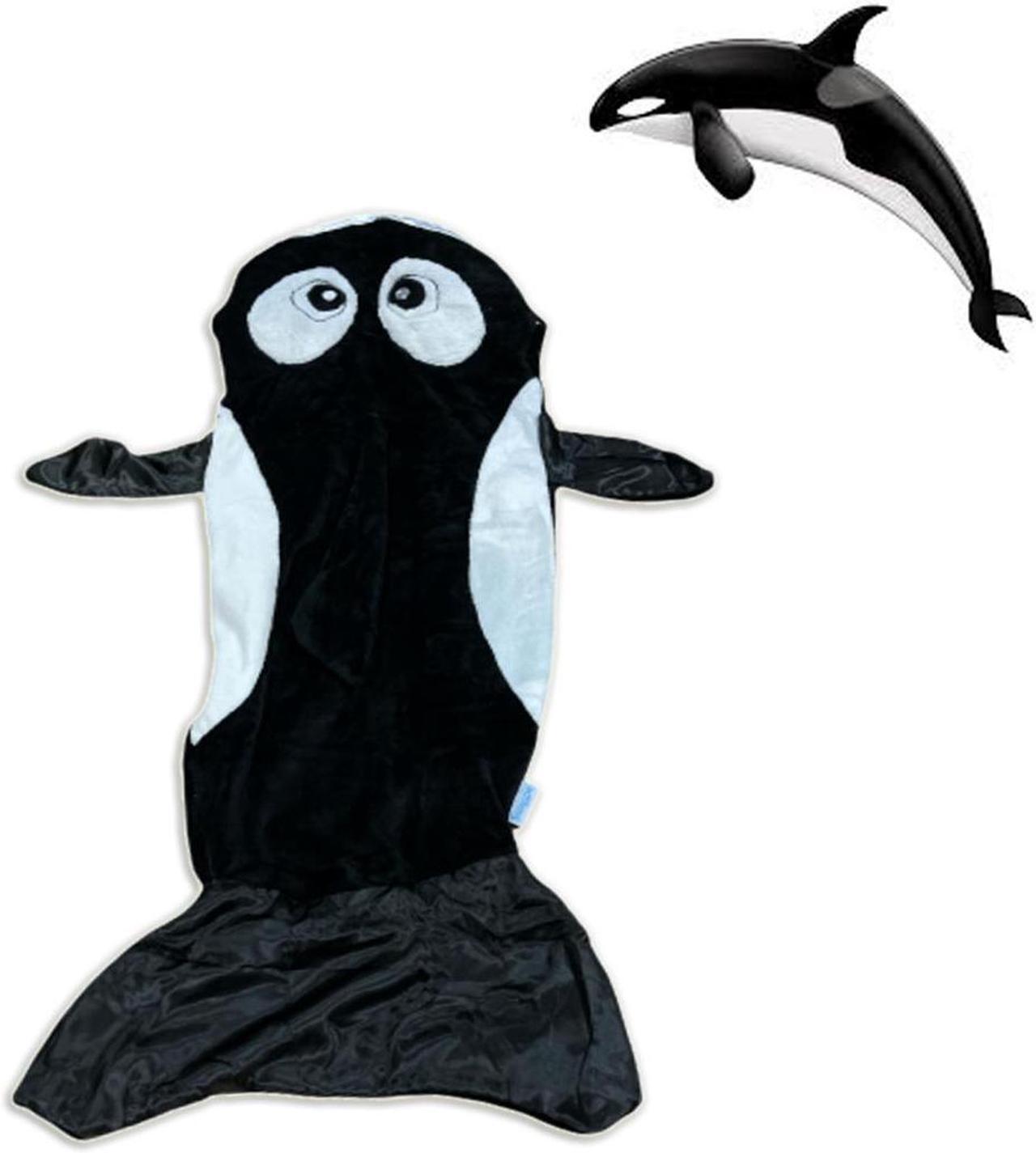 Alt view image 5 of 6 - Snuggie Tails Blanket - Whale - Deluxe