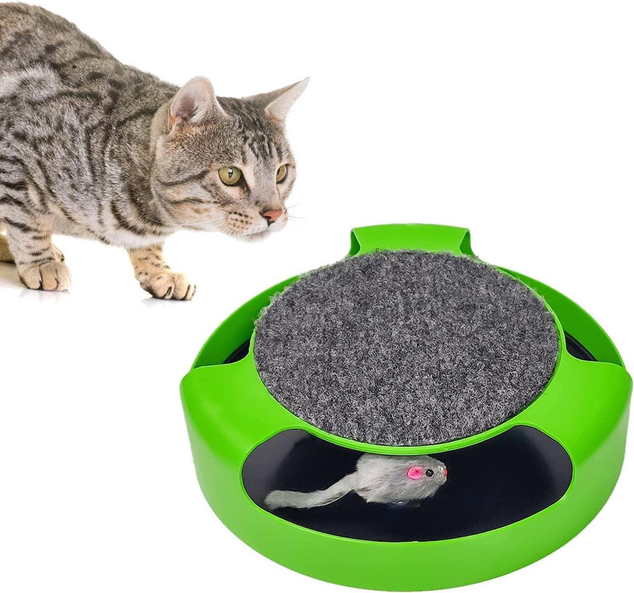 Main image of Whirling Cat Toy - The Ultimate Spinning Plaything for Cats
