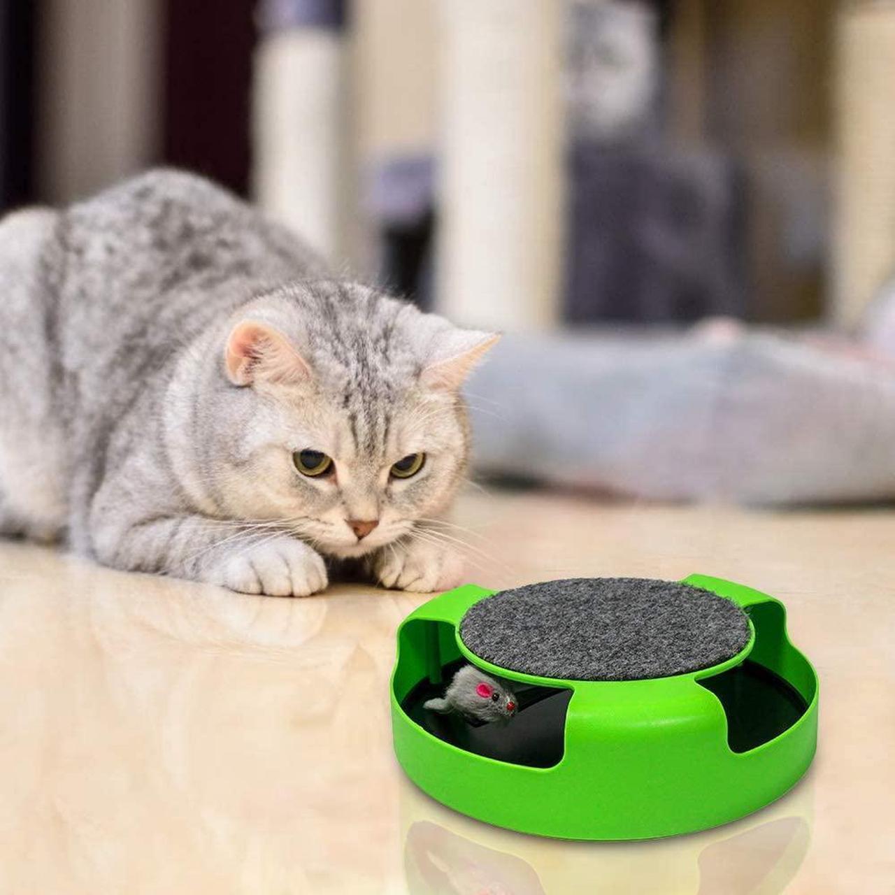 Alt view image 5 of 6 - Whirling Cat Toy - The Ultimate Spinning Plaything for Cats