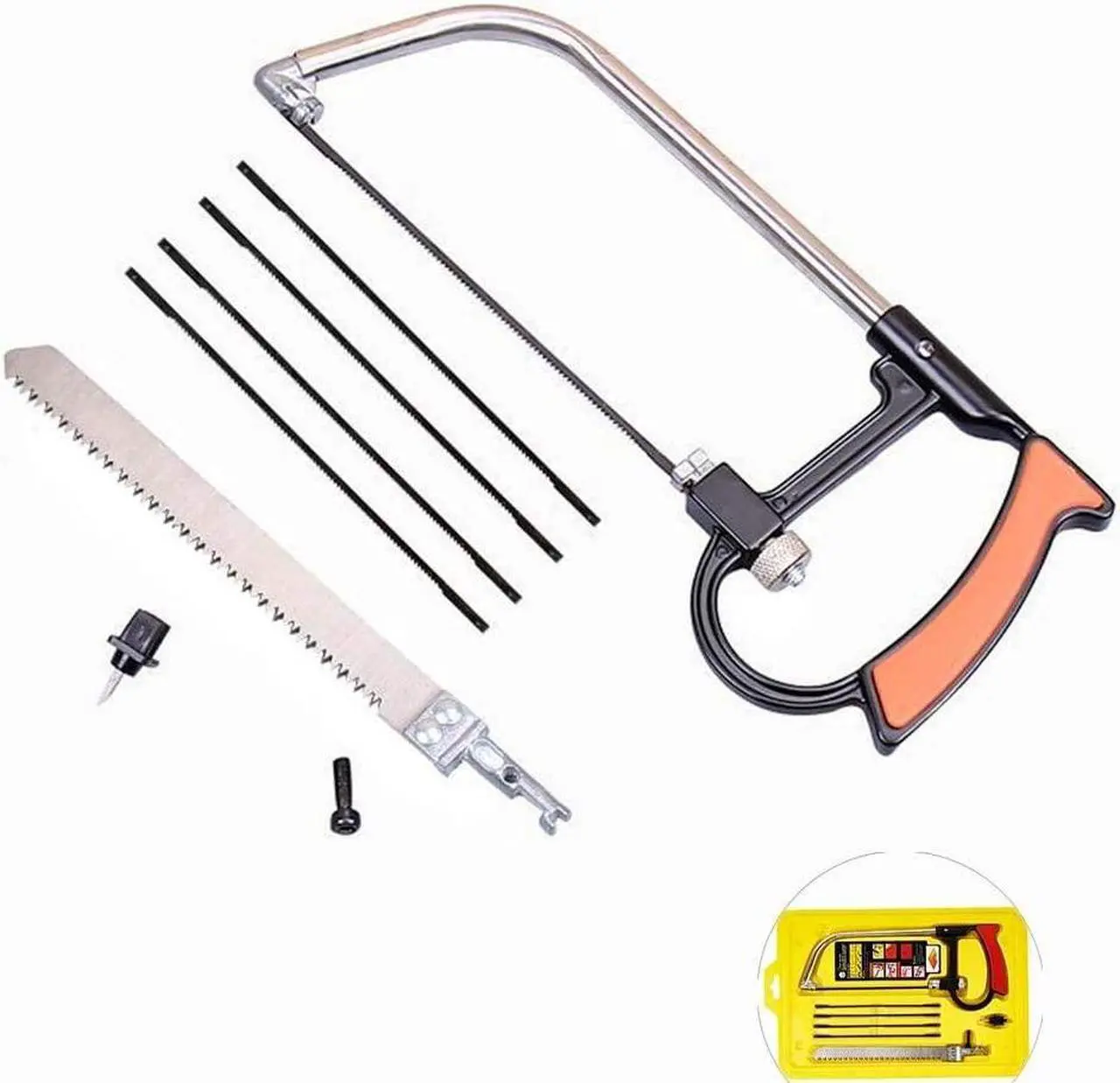 Alt view image 3 of 3 - Deluxe Magic Platinum Saw - Universal Hand Saw Kit -  24 Pieces