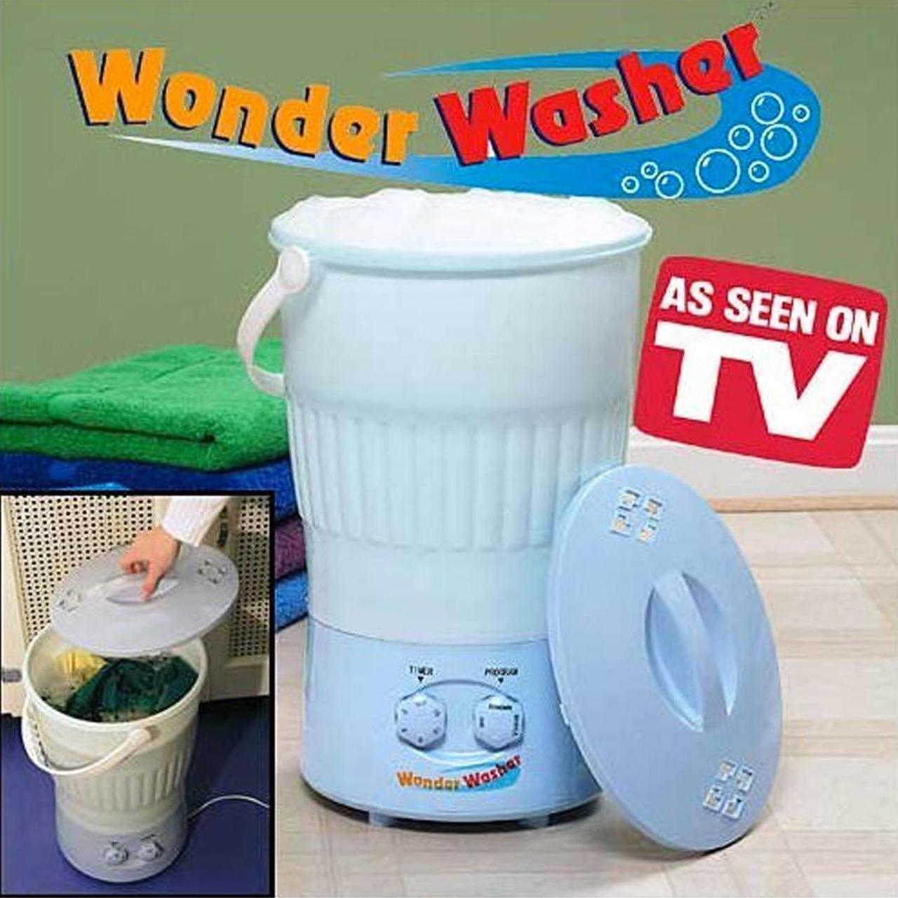 Alt view image 2 of 4 - Wonder Washer - Mini Clothes Portable Washing Machine
