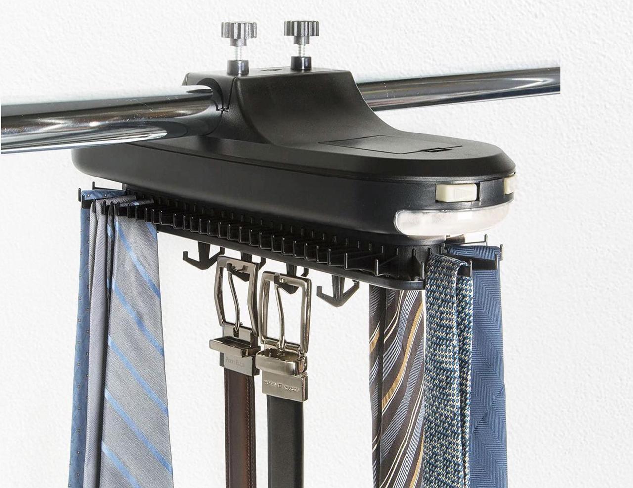 Alt view image 2 of 3 - Honey-Can-Do Tie and Belt Organizer