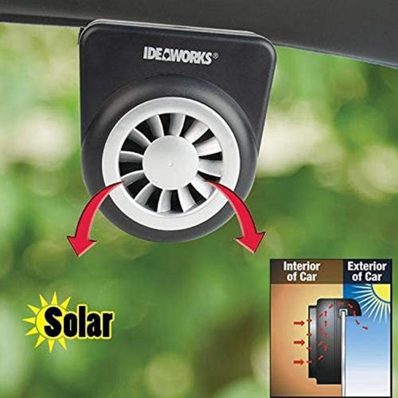 Alt view image 9 of 10 - Solar Auto Fan/Vent