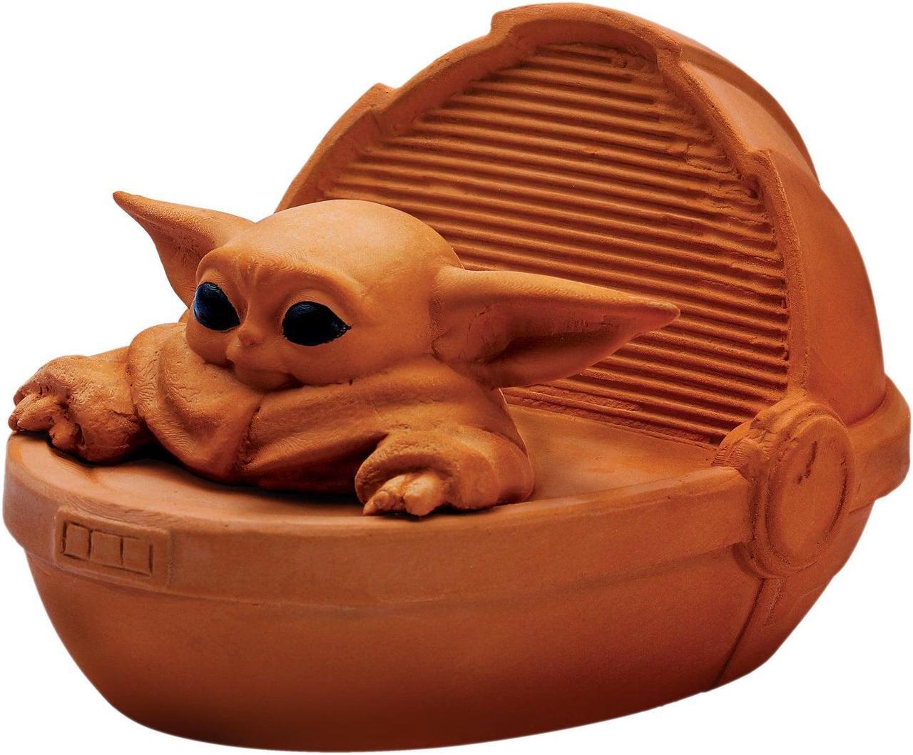 Alt view image 2 of 4 - Chia Pet Planter - Star Wars Yoda the Child