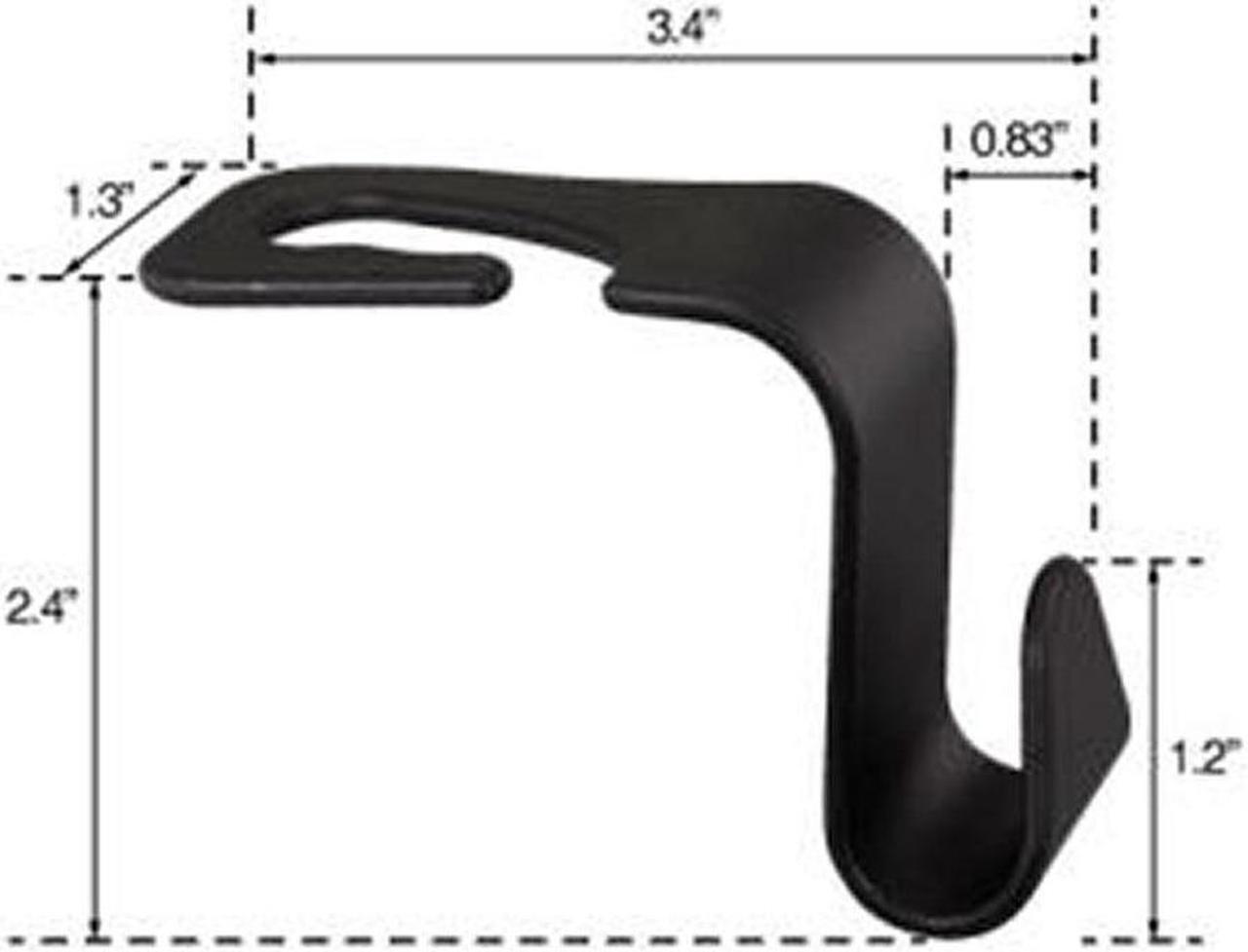 Alt view image 2 of 6 - Universal Headrest Hooks - Set of 4
