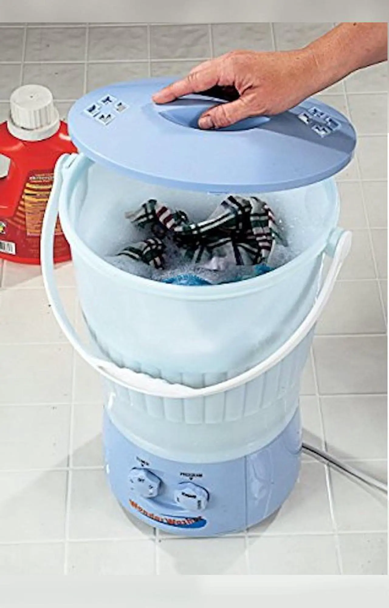 Alt view image 3 of 5 - Wonder Washer - Mini Clothes Washing Machine