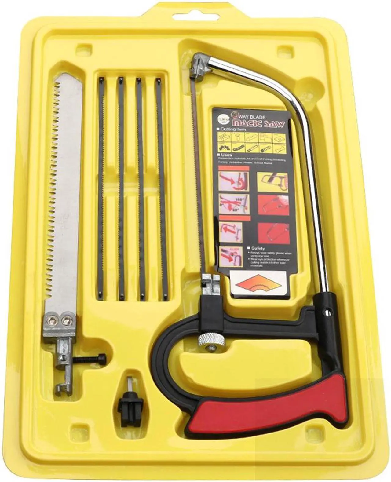 Alt view image 2 of 3 - Deluxe Magic Platinum Saw - Universal Hand Saw Kit -  24 Pieces
