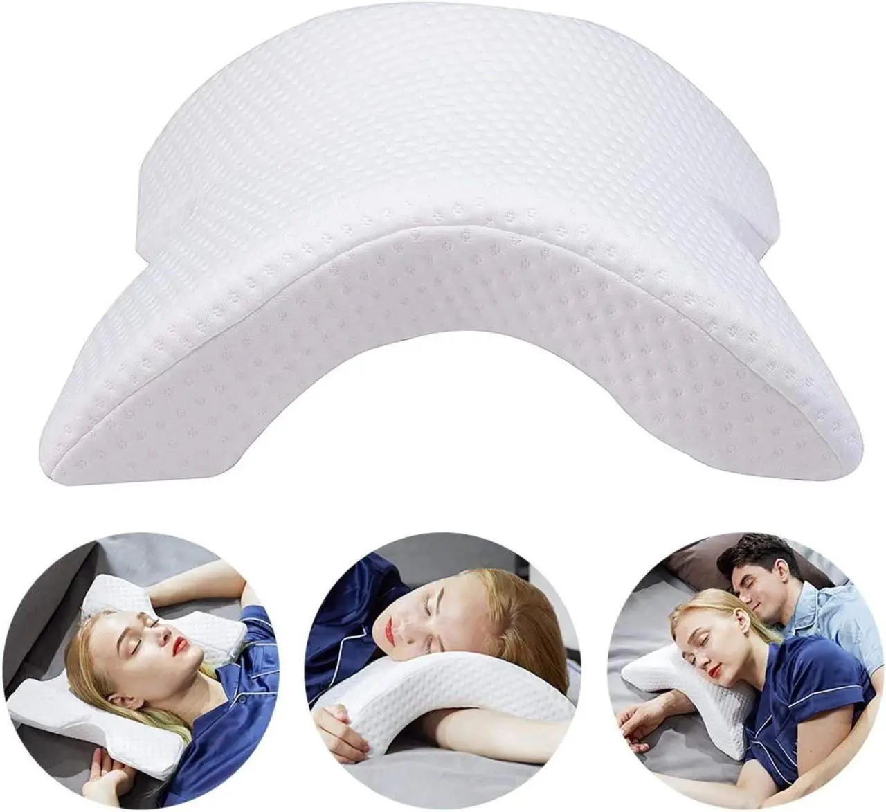 Alt view image 2 of 5 - Memory Foam Pressure Free Pillow