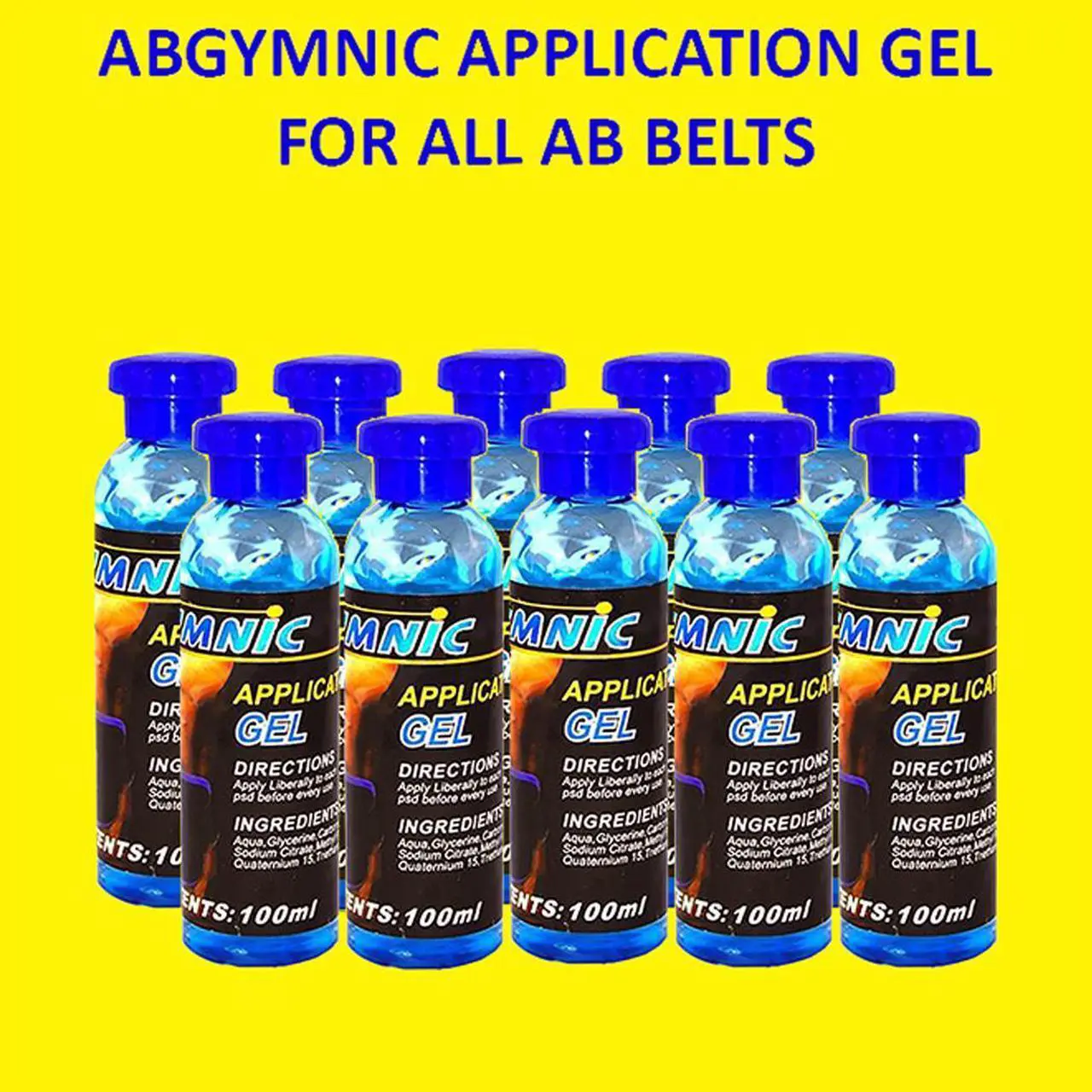 Alt view image 2 of 4 - AbGymnic Application Gel for All Ab Belts (100 ml) 10 Pack
