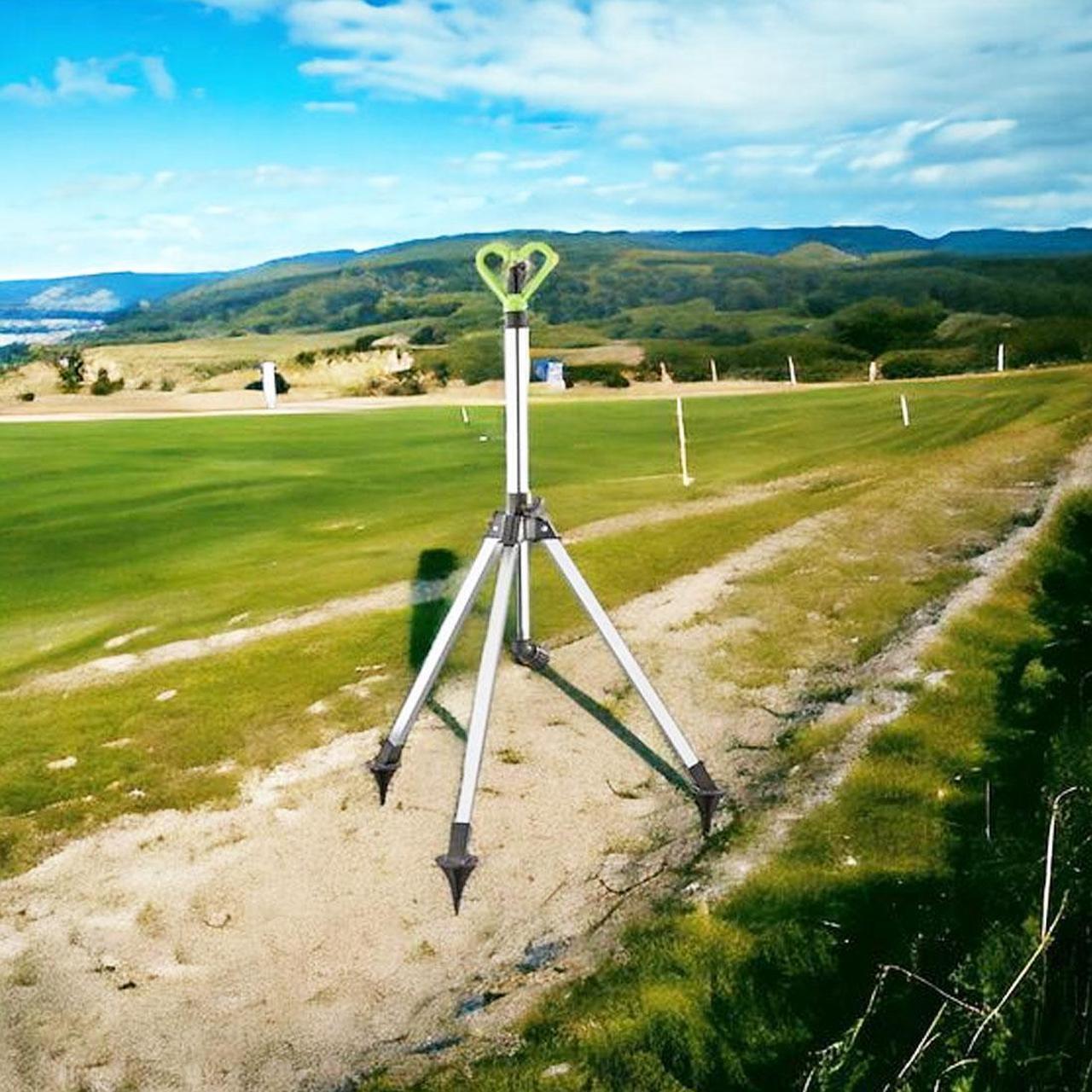 Alt view image 4 of 4 - Adjustable Rainforest Tripod Sprinkler