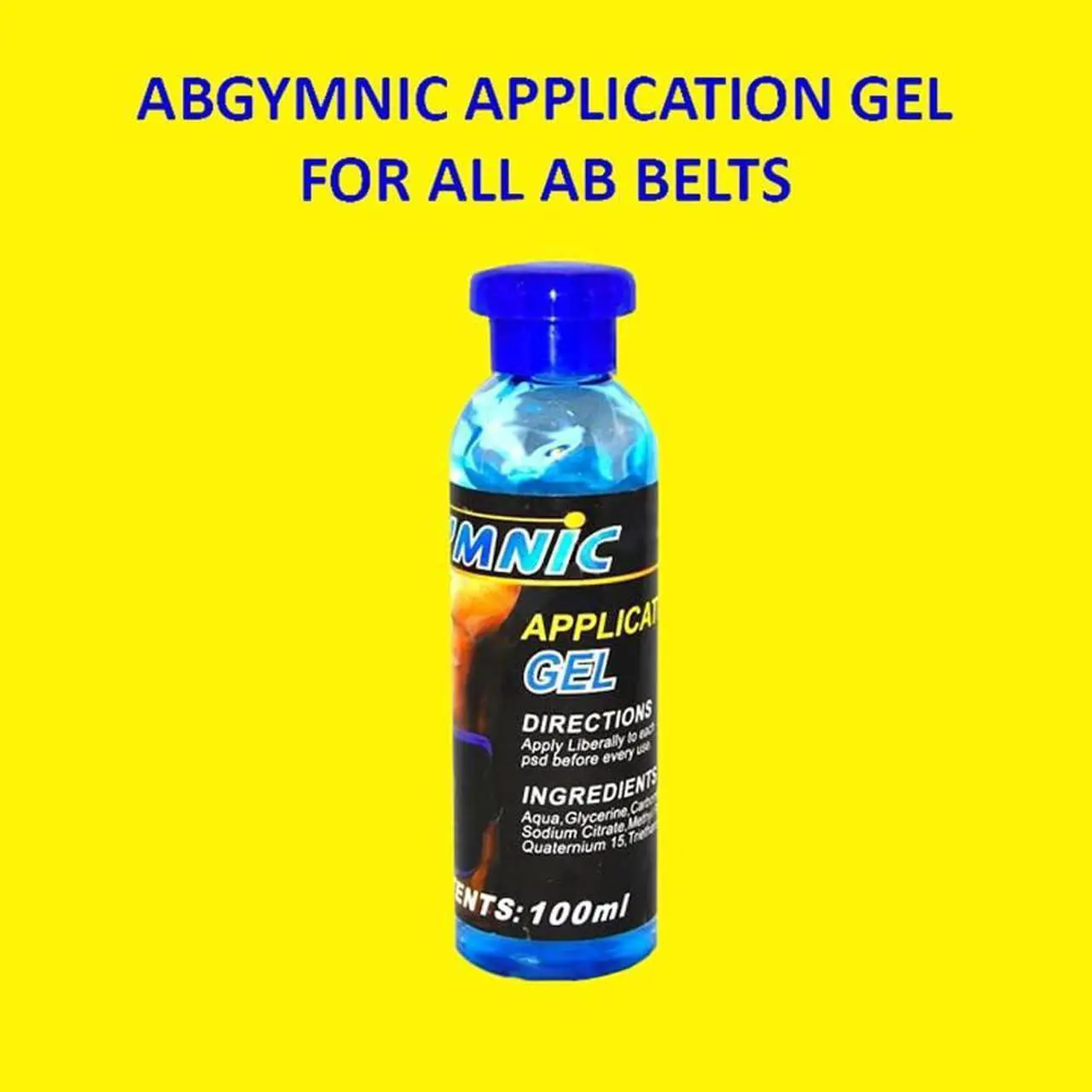 Alt view image 4 of 4 - AbGymnic Application Gel for All Ab Belts (100 ml) 10 Pack