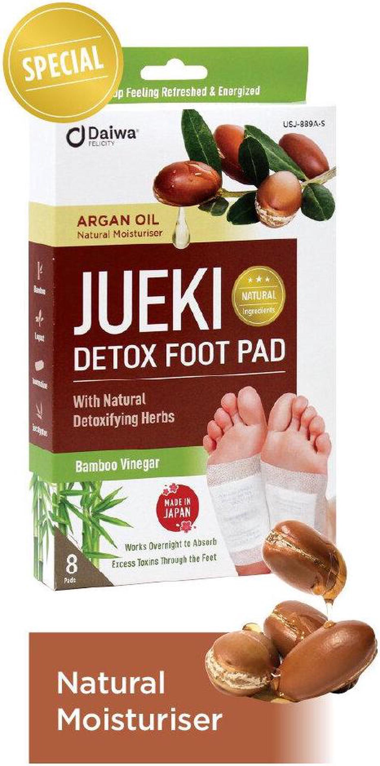 Alt view image 3 of 3 - Jueki Detox Foot Pad - Argan Oil - 8 Pads
