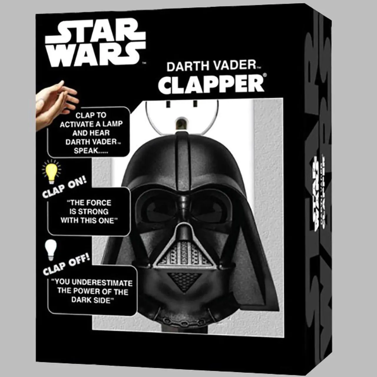 Alt view image 4 of 6 - Darth Vader Talking Clapper - Iconic Star Wars Sound Effects