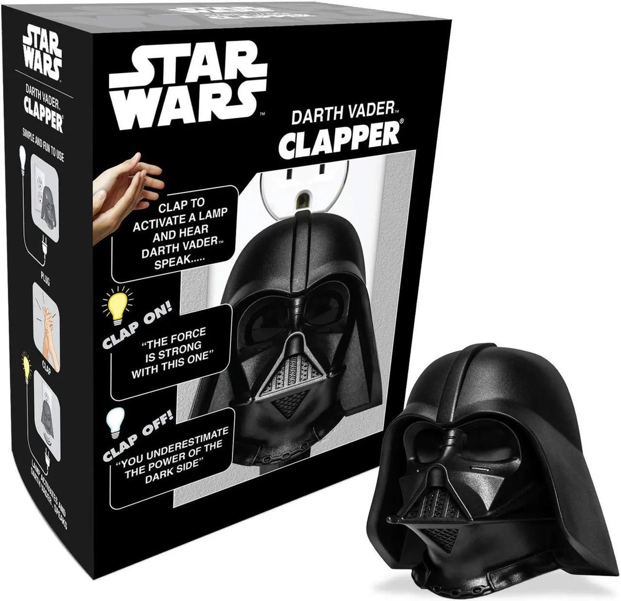 Alt view image 3 of 6 - Darth Vader Talking Clapper - Iconic Star Wars Sound Effects