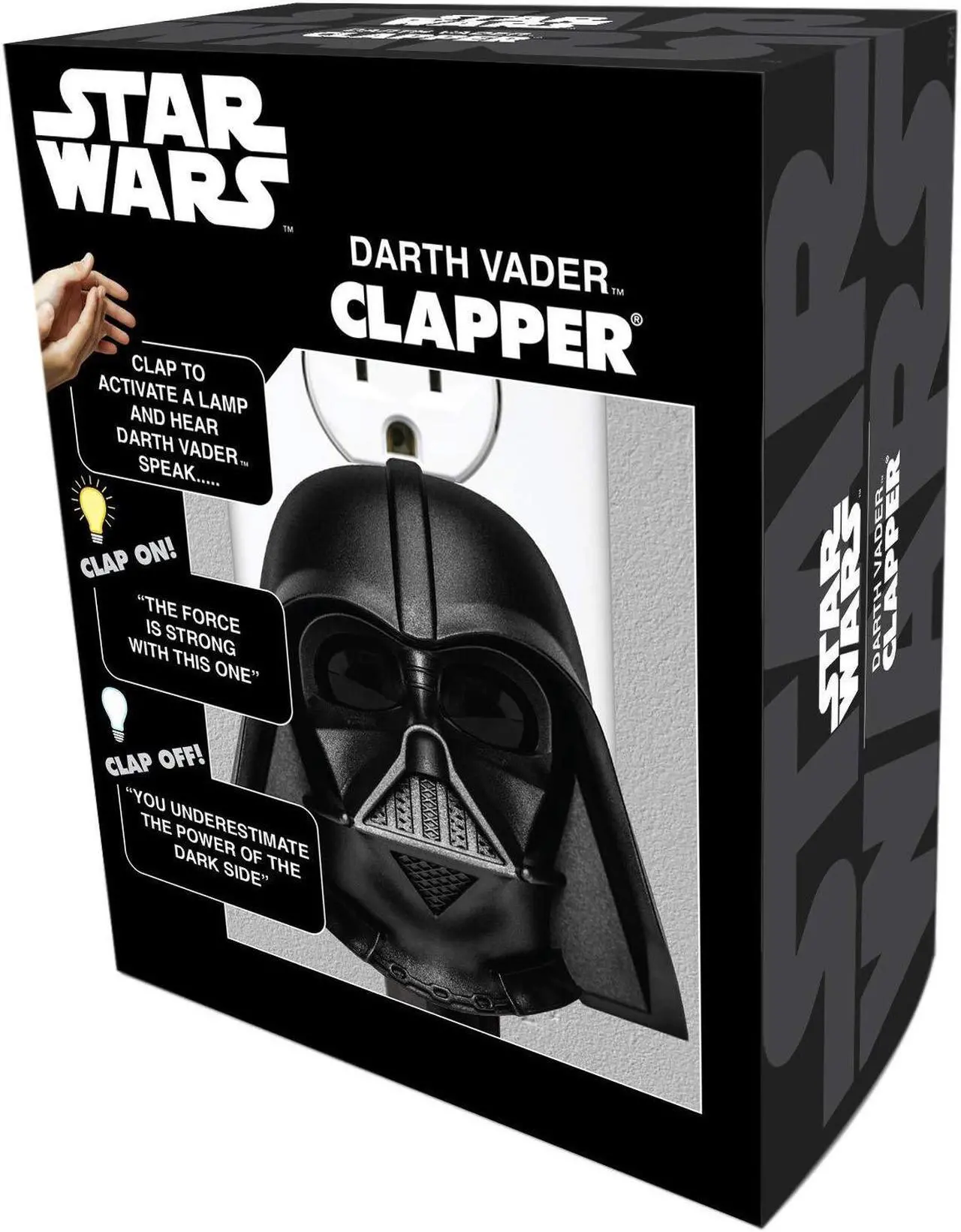Alt view image 5 of 6 - Darth Vader Talking Clapper - Iconic Star Wars Sound Effects
