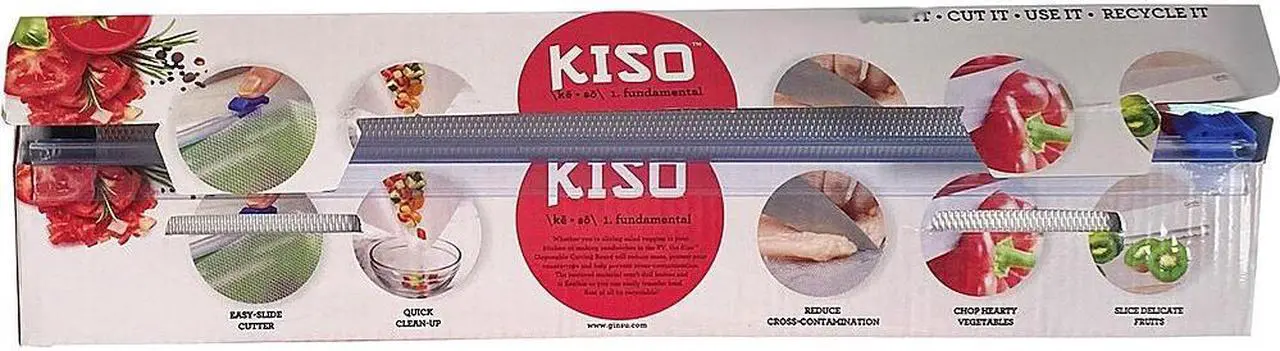 Alt view image 4 of 7 - Ginsu Disposable Cutting Board - Clear - Clear