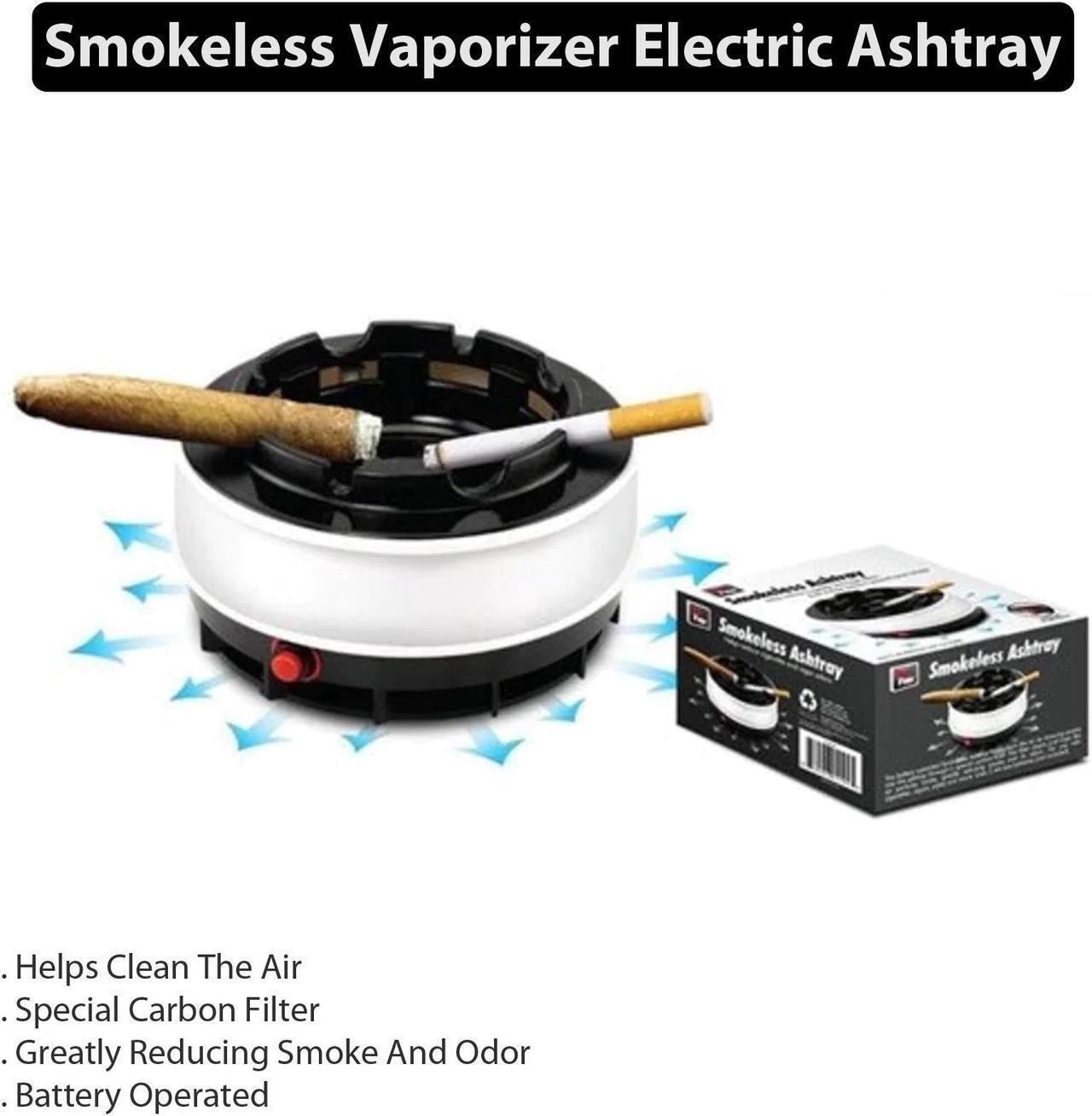 Alt view image 4 of 5 - Smokeless Vaporizer Electric Ashtray - Innovative Odor Control