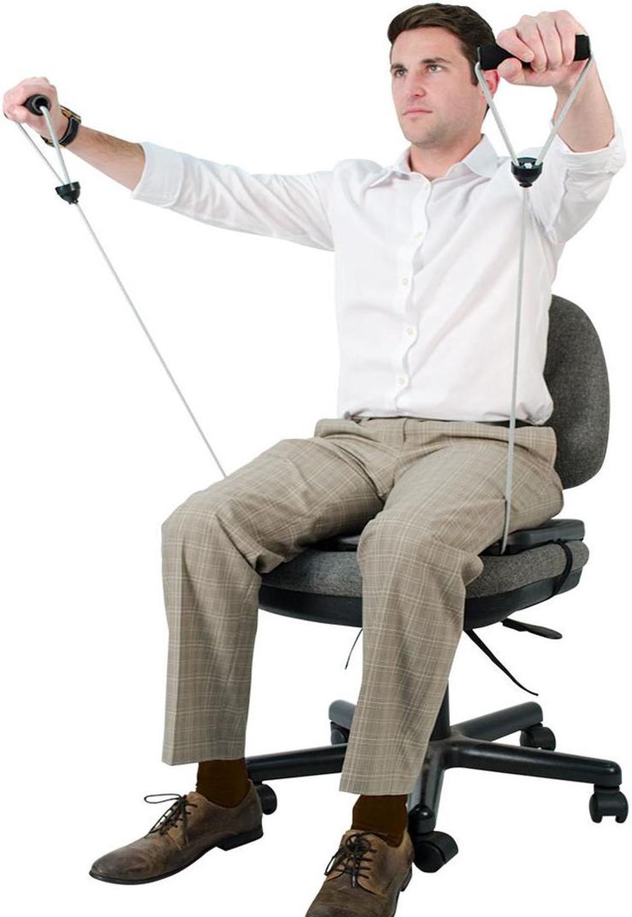 Alt view image 3 of 7 - North American Health & Wellness Low Impact Chair Exerciser