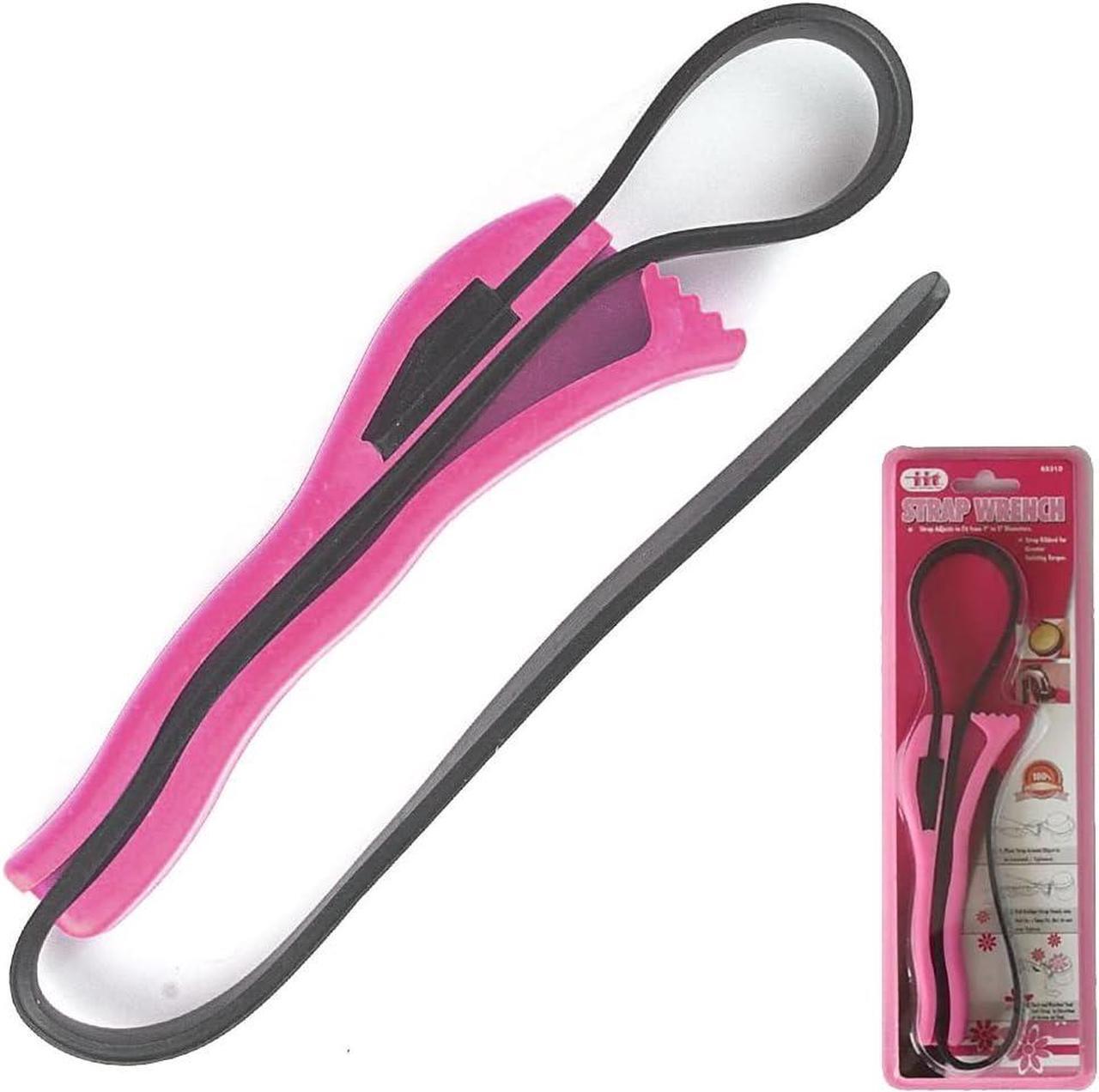 Alt view image 3 of 5 - IIT 88310 Ladies Pink Strap Wrench