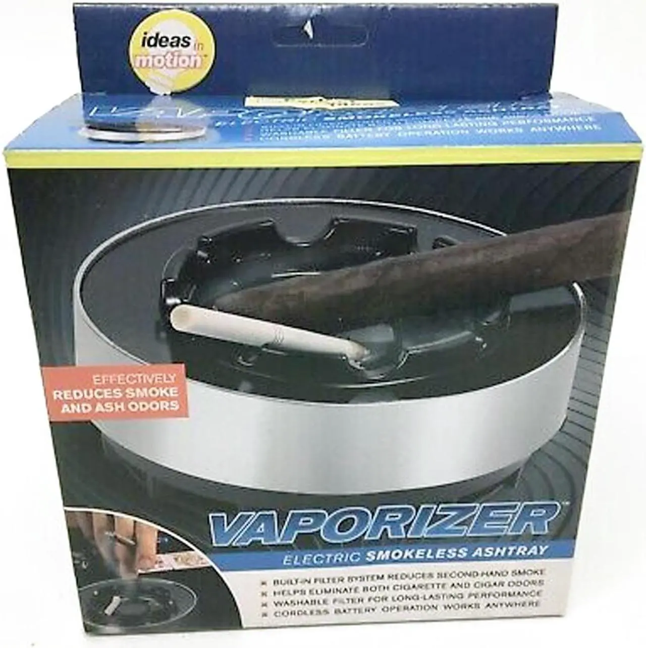 Alt view image 2 of 4 - Ideas In Motion Vaporizer Electric Smokeless Ashtray Cigarette Battery Operated