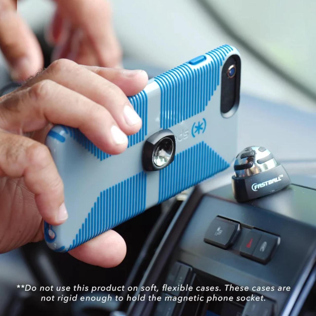 Alt view image 3 of 6 - Fastball Magnetic Car Cell Phone Mount