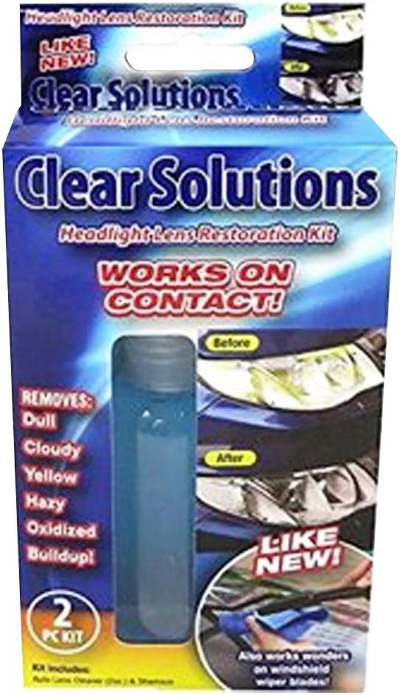 Alt view image 2 of 3 - Clear Solutions Headlight Lens Restoration Kit
