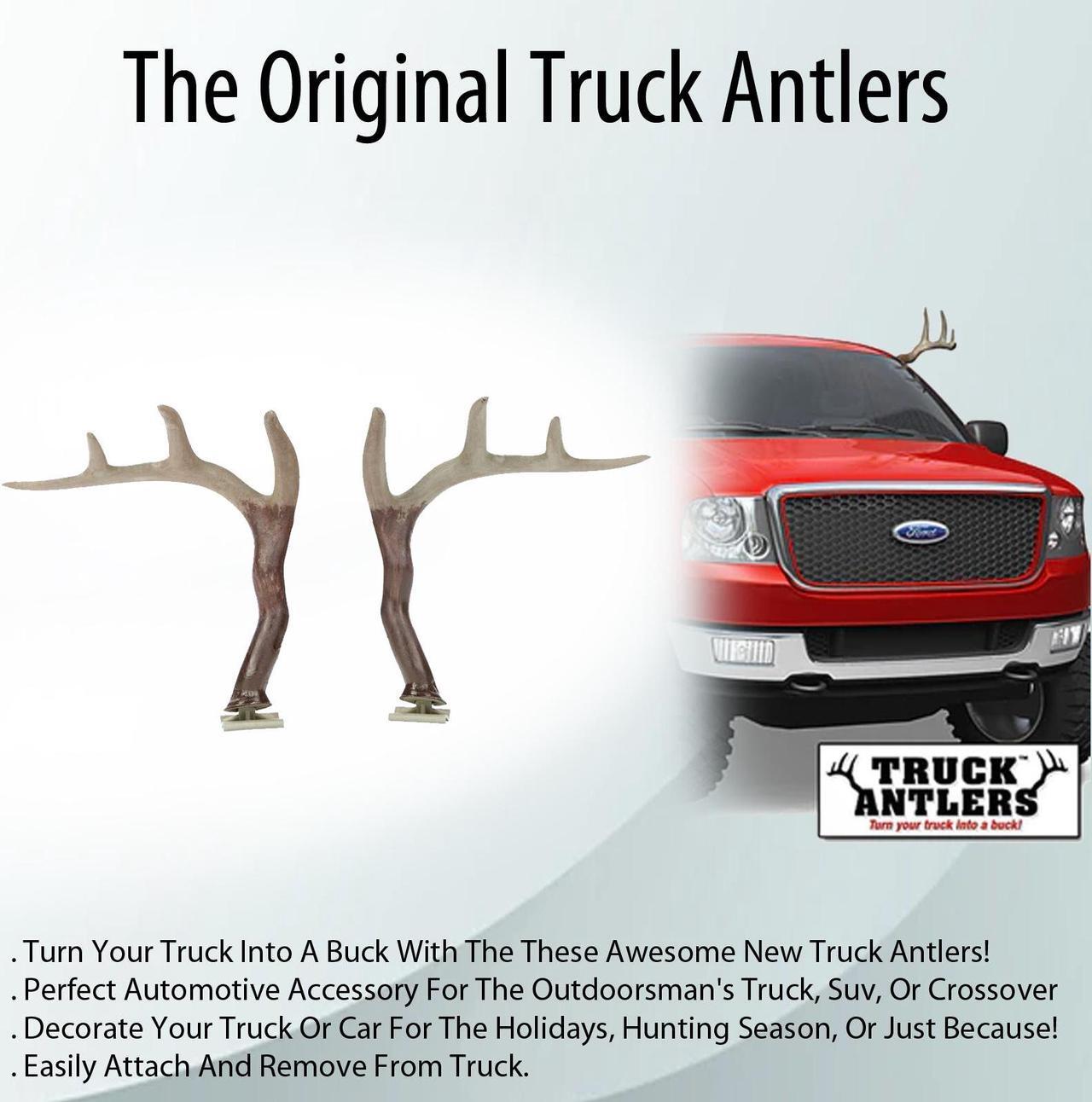Alt view image 4 of 4 - The Original Truck Antlers