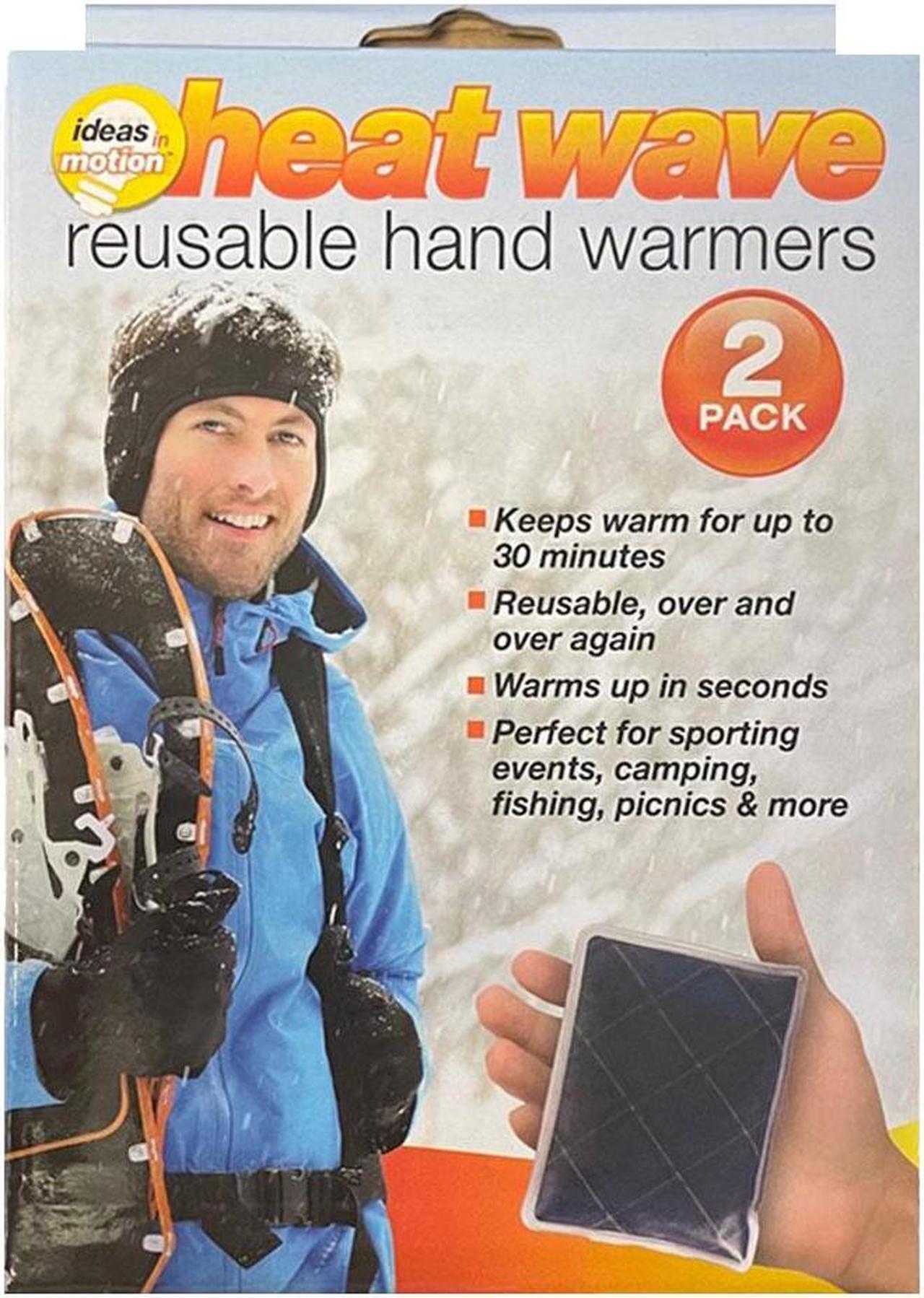 Main image of Heat Wave Reusable Hand Warmers - 2 Pack