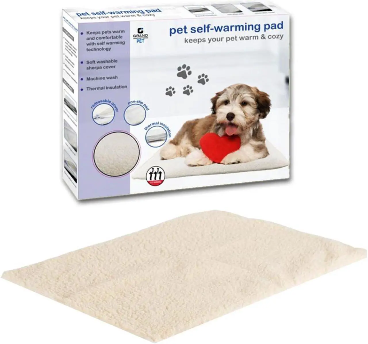 Alt view image 4 of 6 - Pet Self-Warming Cushion: Perfect for Cold Days