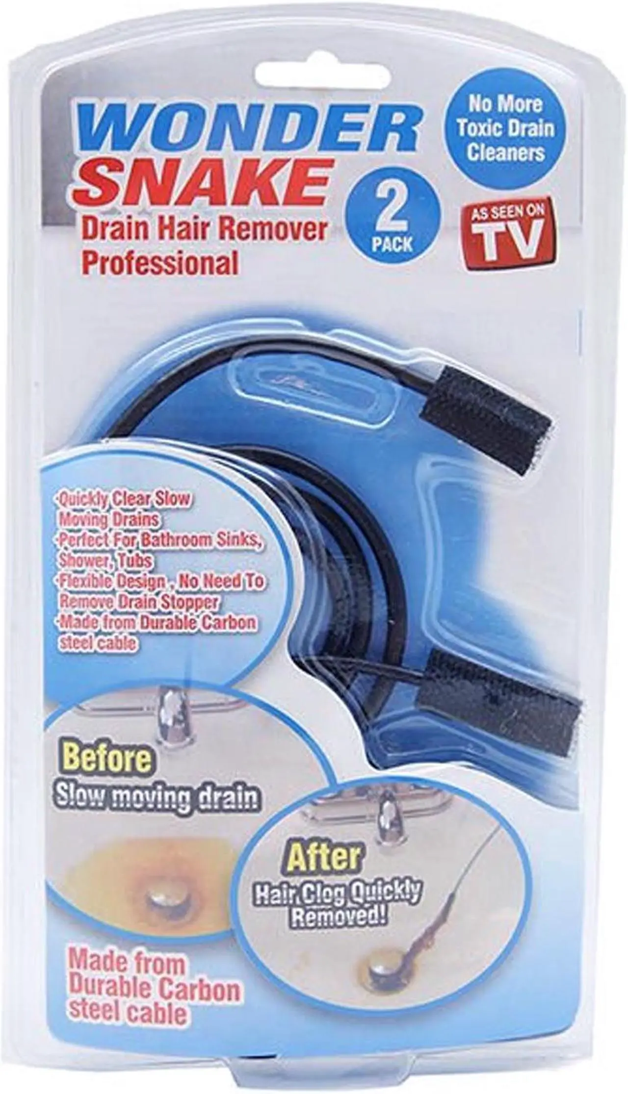 Alt view image 2 of 2 - Wonder Snake - Drain Hair Removal Tool