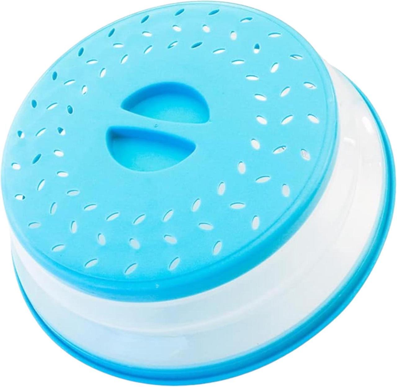 Alt view image 3 of 4 - Handy Gourmet Collapsible Microwave Shield, Teal