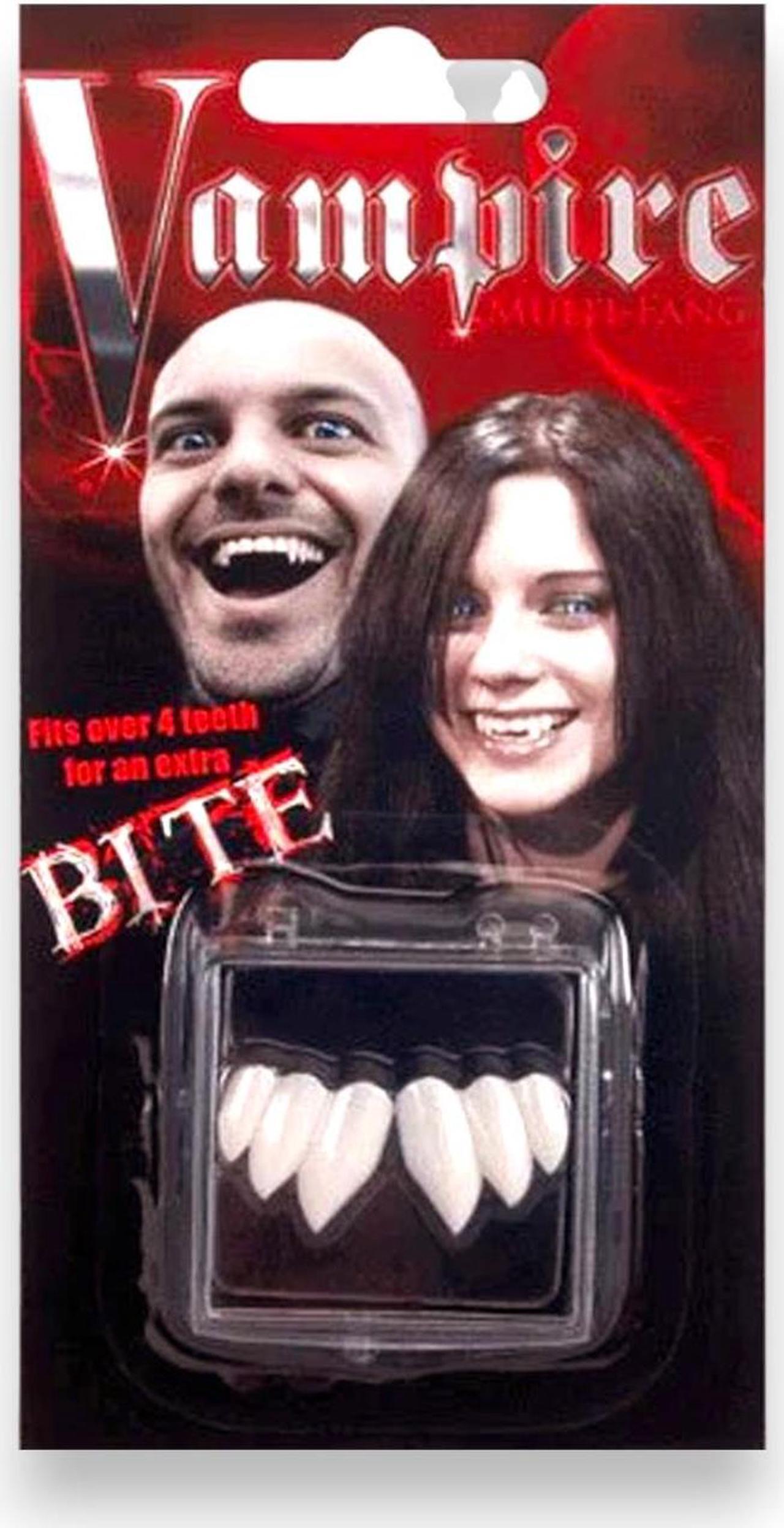 Alt view image 3 of 7 - Billy Bob Teeth 10049 Multi Vampire Fangs Fake Teeth