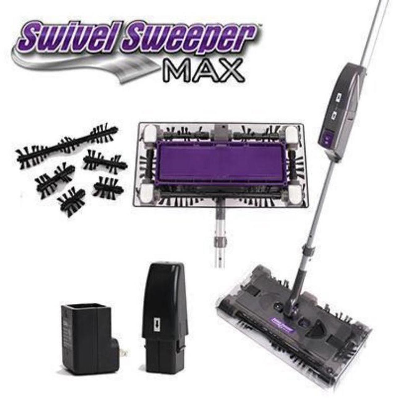 Alt view image 3 of 7 - ONTEL PRODUCTS Ontel Swivel Sweeper Max  1 EA