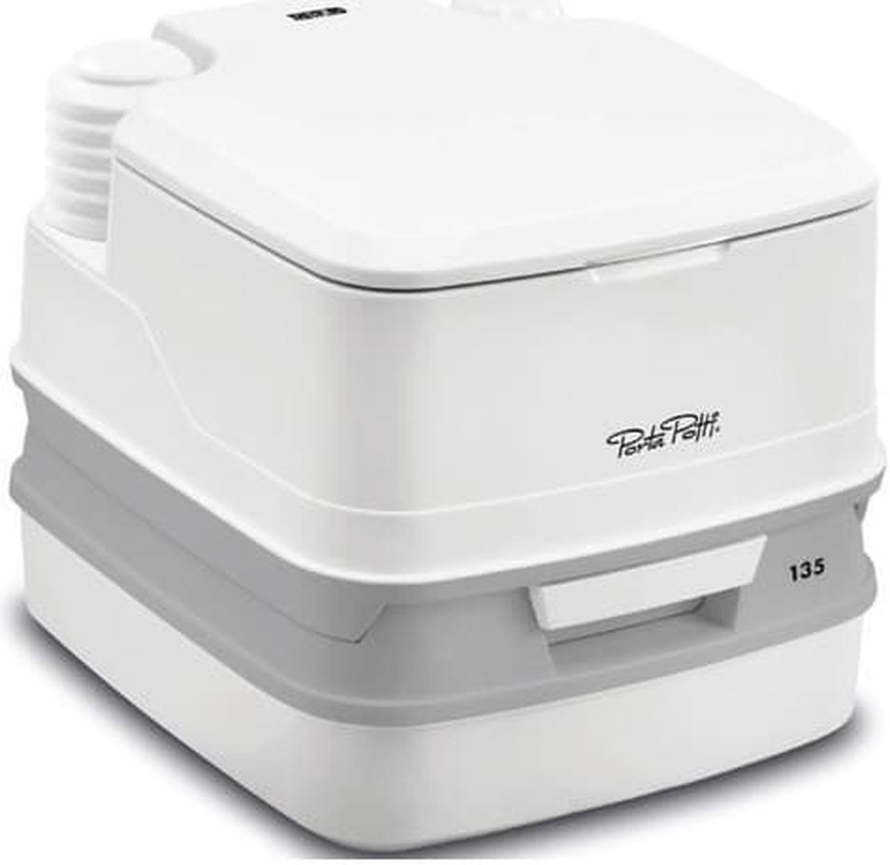 Alt view image 3 of 8 - Thetford 92860 135 2.6 Gallon Porta Potti with Rotating Pour Spout, White