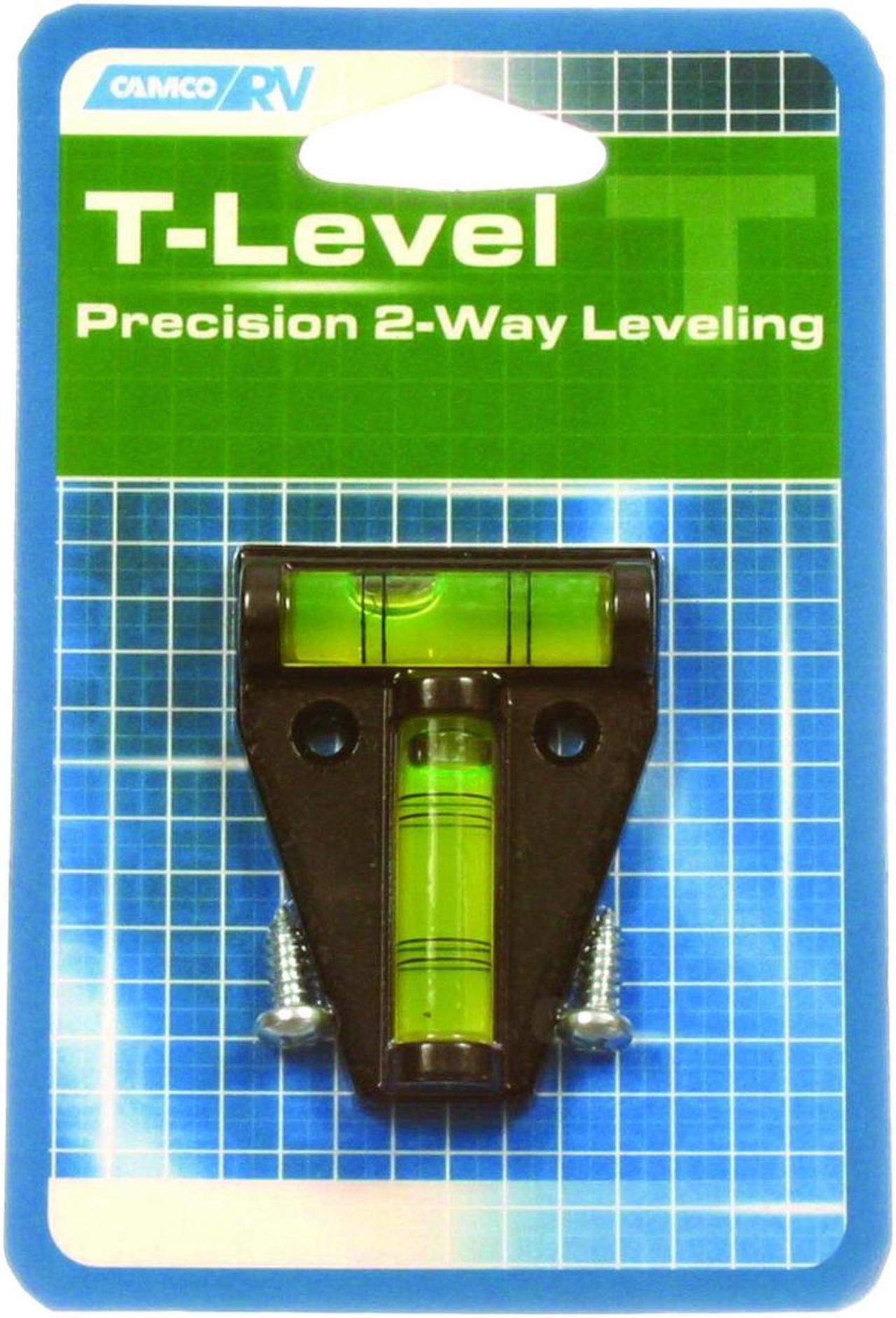 Alt view image 3 of 6 - T-Level 1-3/4In 1In Scr Camco CAMCO MANUFACTURING INC Rv Hardware 25543