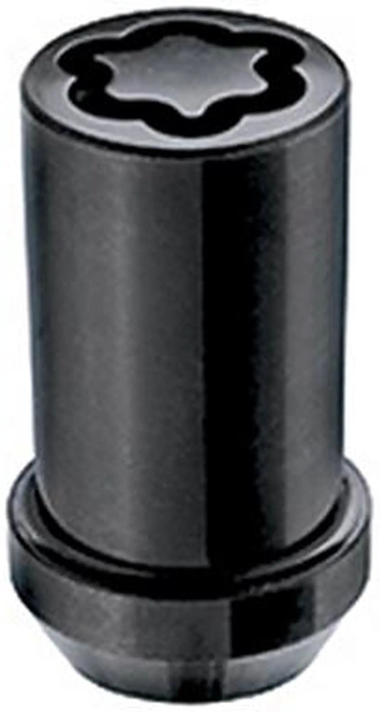 Alt view image 7 of 7 - McGard 25340 Chrome/Black Tuner Style Cone Seat Wheel Lock Set (1/2"-20)