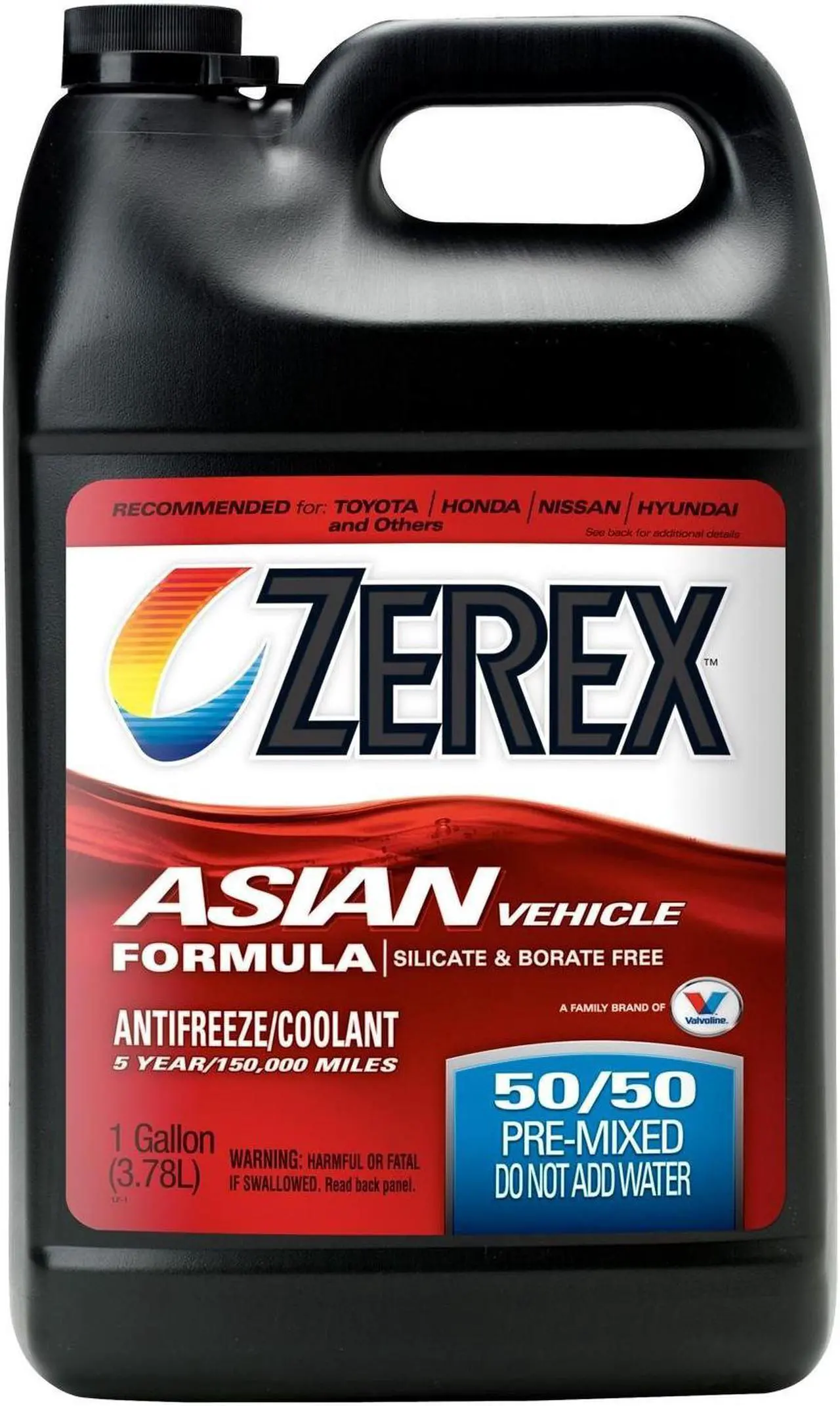 Alt view image 3 of 6 - Zerex Asian Antifreeze, 1 gal., RTU 1 gal. Pink   675130