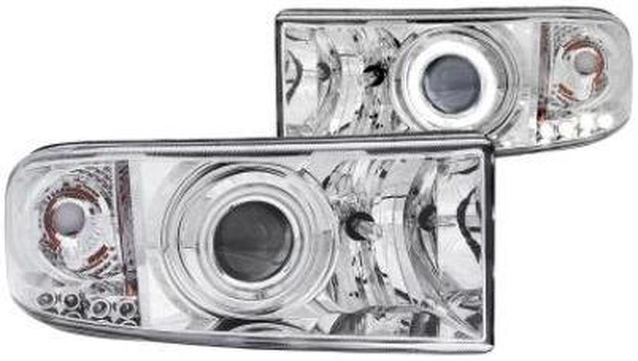 Alt view image 9 of 12 - Anzo USA Headlight Assembly Projector w/Halo