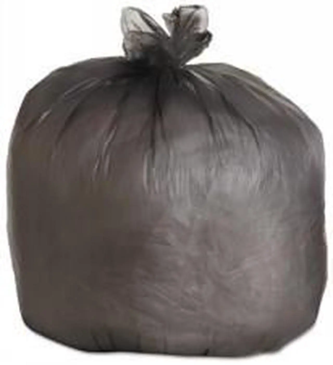 Main image of Boardwalk 404622BLK High-Density Can Liners, 40 x 46, 45-Gal, 19 Micron Equivalent, Black, 25/Roll, 1 Roll