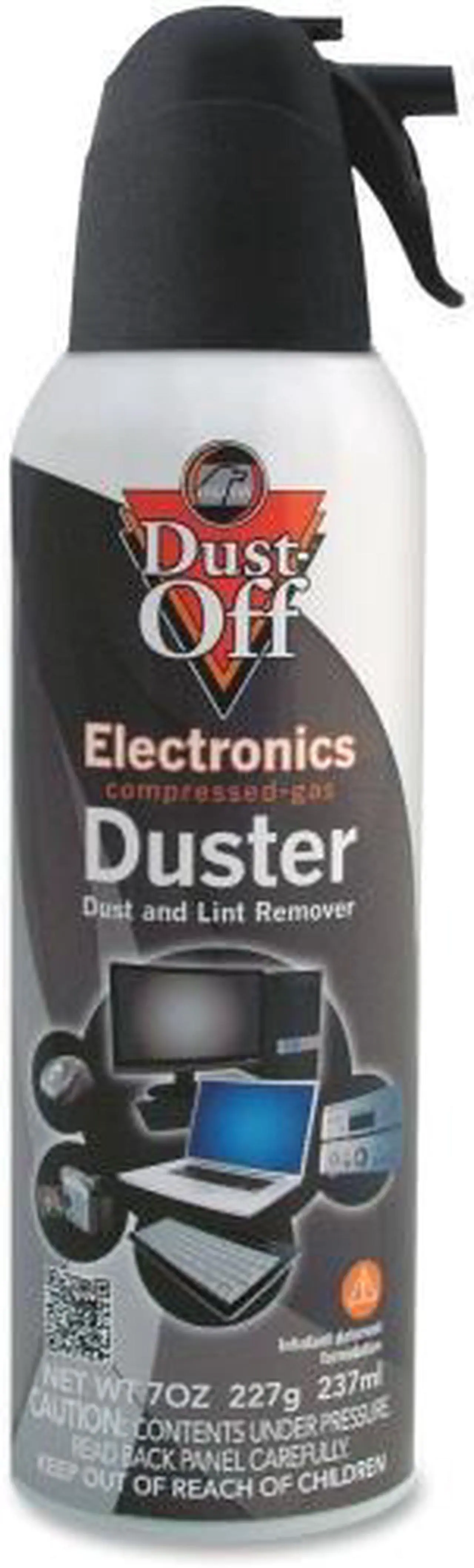Alt view image 2 of 9 - Falcon DPSM Dust-Off Electronics Dust Remover Moisture-free, Ozone-safe - 1 Each - Black, White