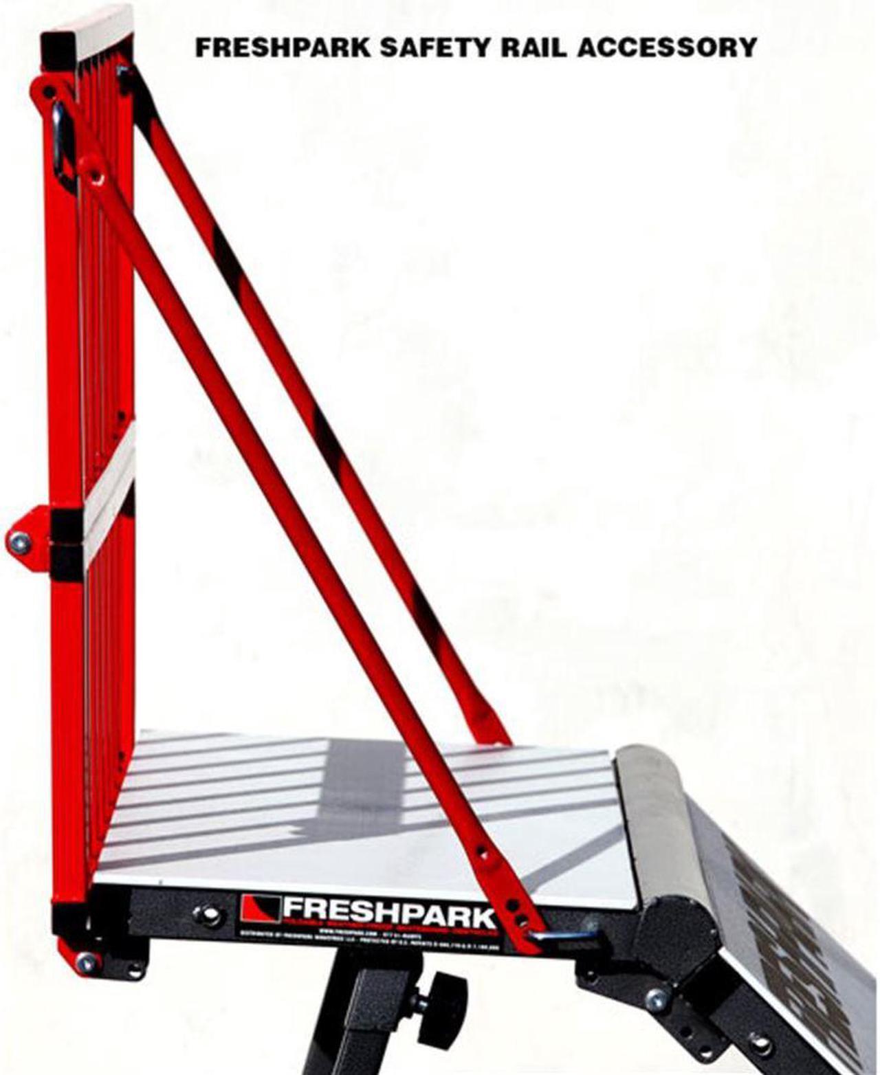 Alt view image 4 of 6 - Freshpark Skateboard Ramp Safety Rail